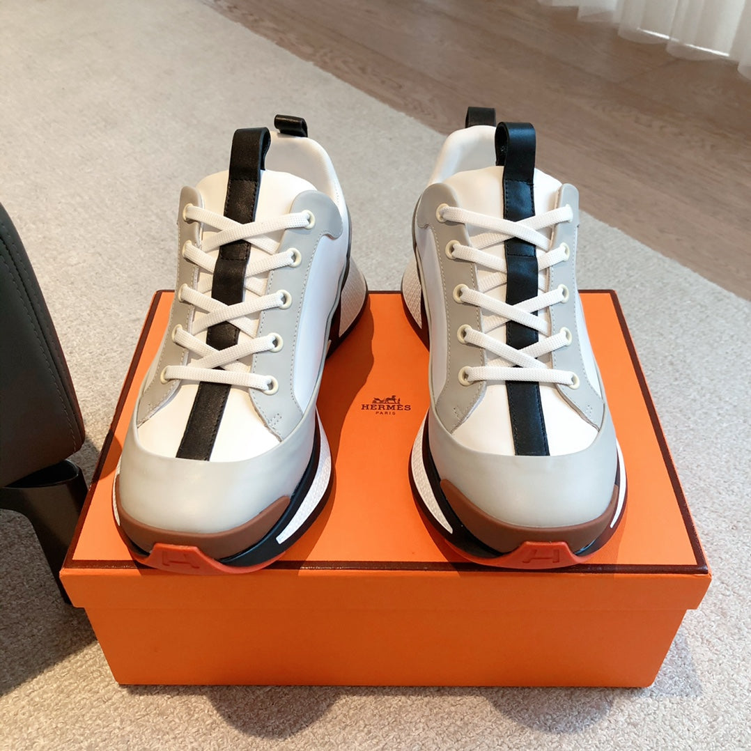 HM Hugo Sneakers Grey Calfskin 933464