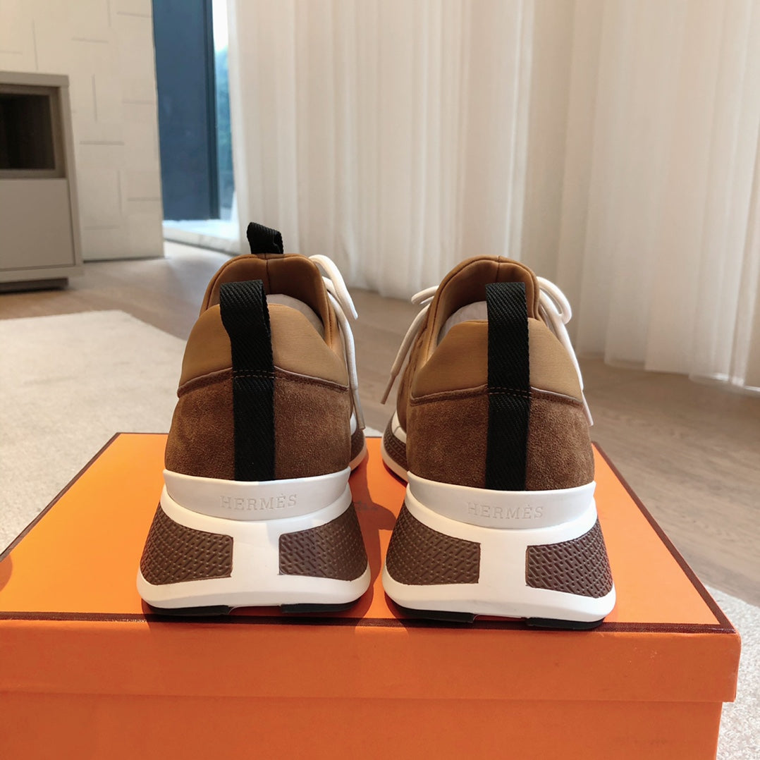 HM Hugo Sneakers Dark Brown Suede 933469