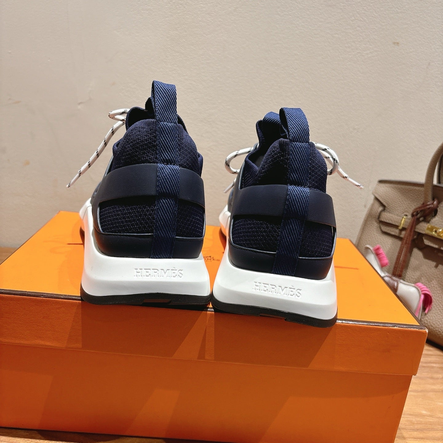 HM 25 Katana Sneaker Blue Calfskin 353500