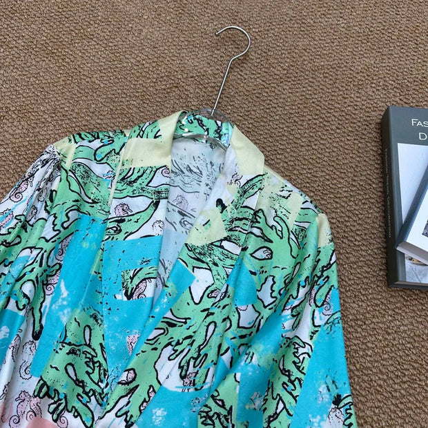 Chanel 2026 Pattern Bathrobe Silk 401670