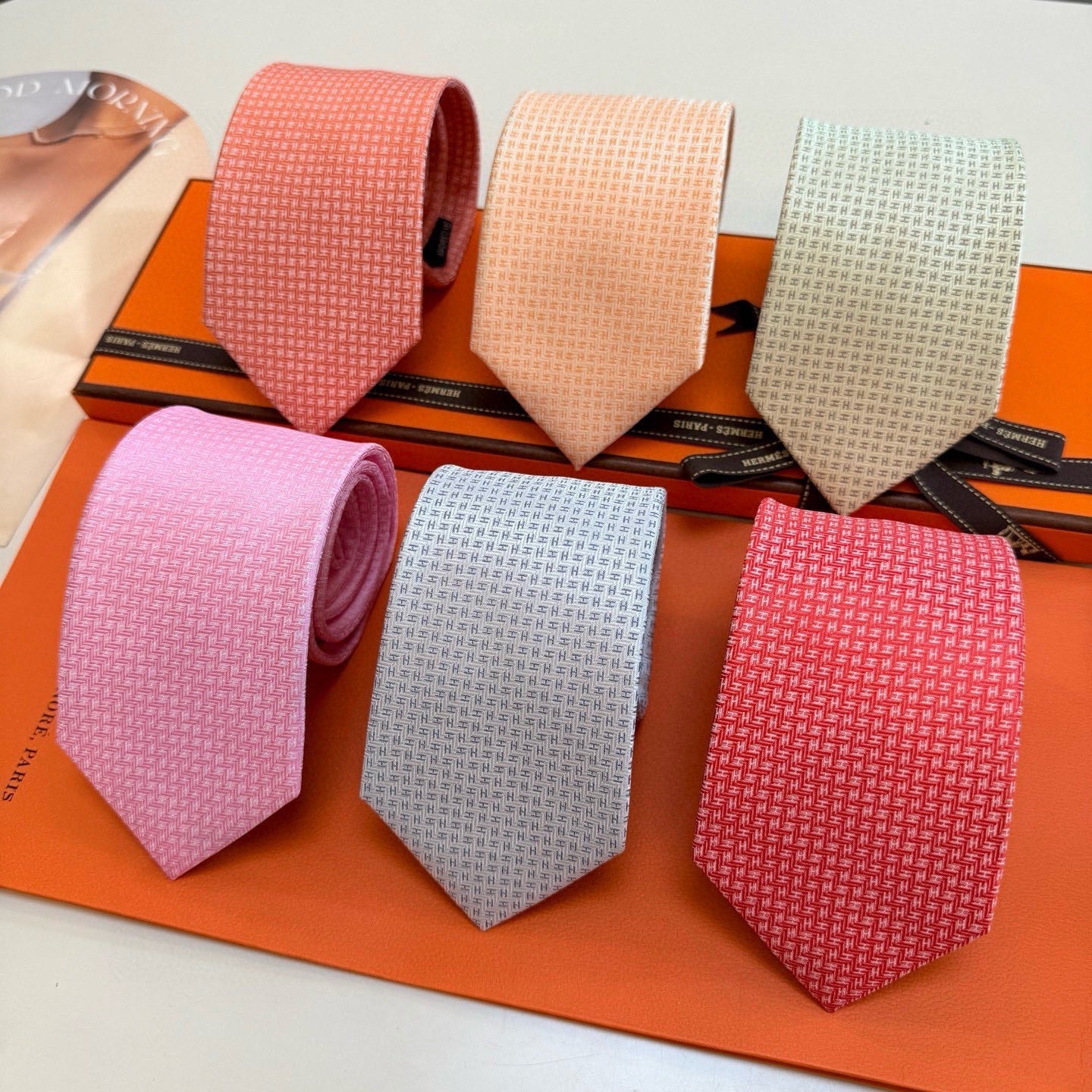 HM Men's Ties Twill Silk 437499