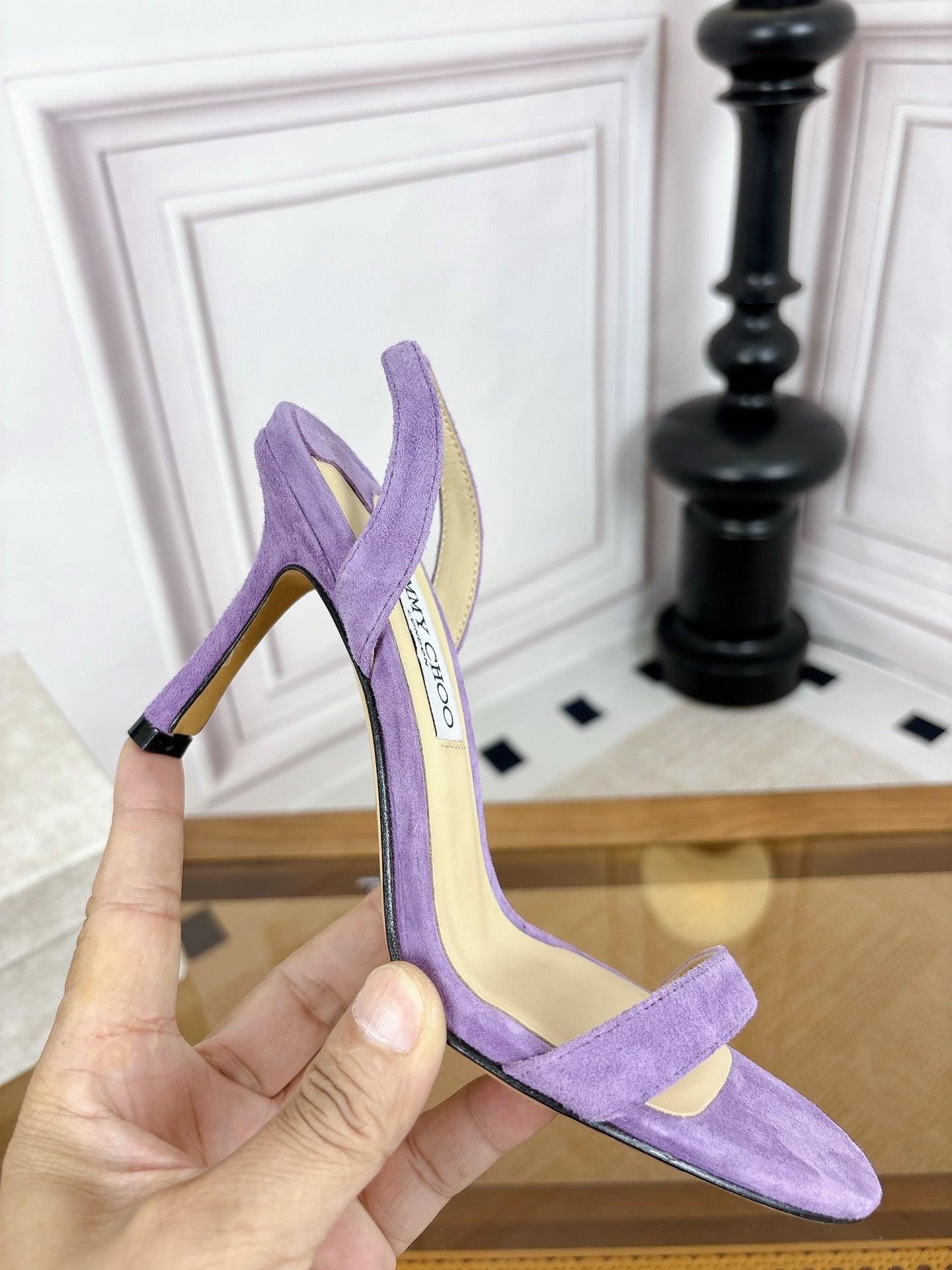 JC 26s Jenn Sandal Purple Suede 931997