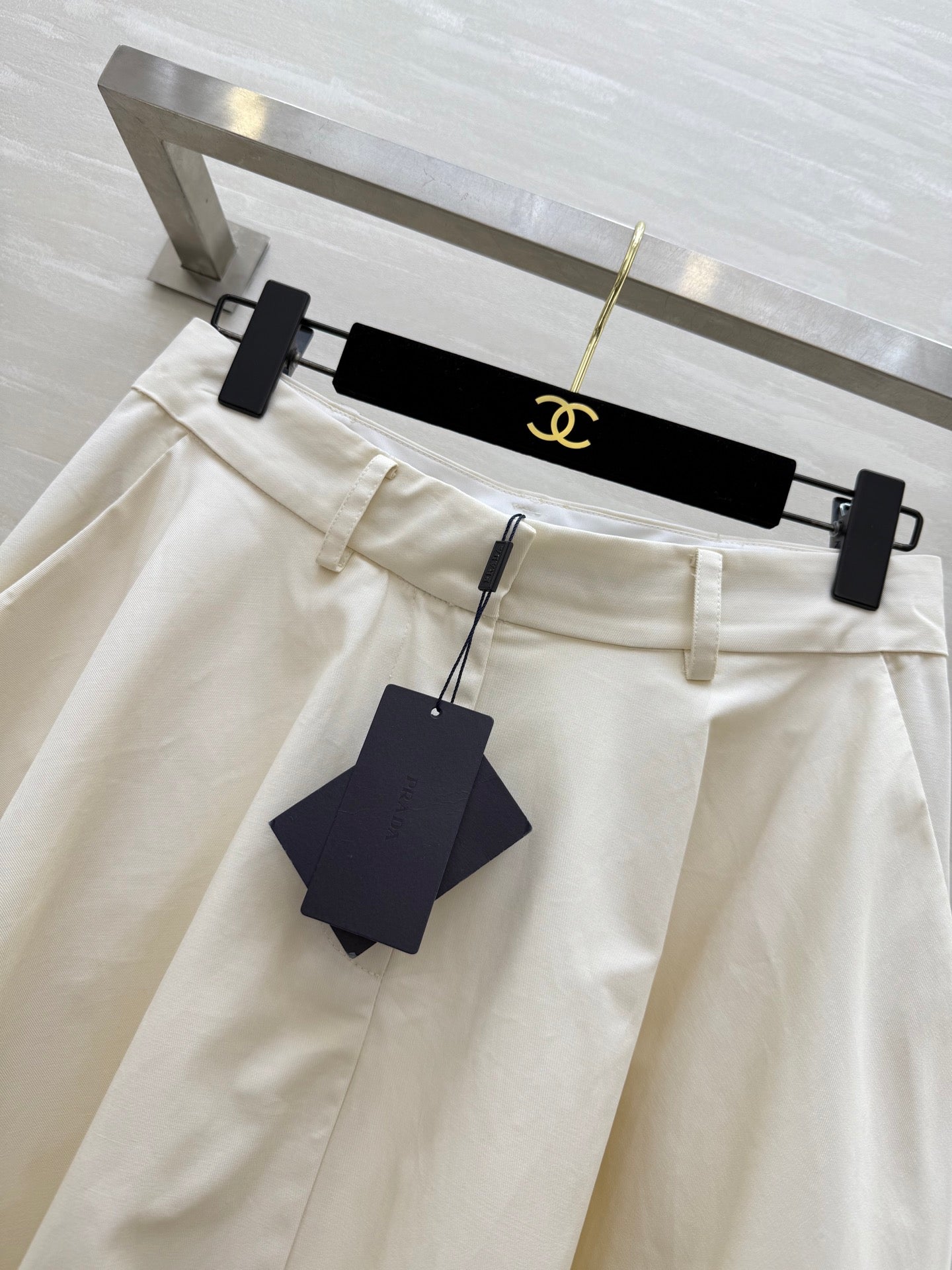 Prada 25 Set White Polyester 303389