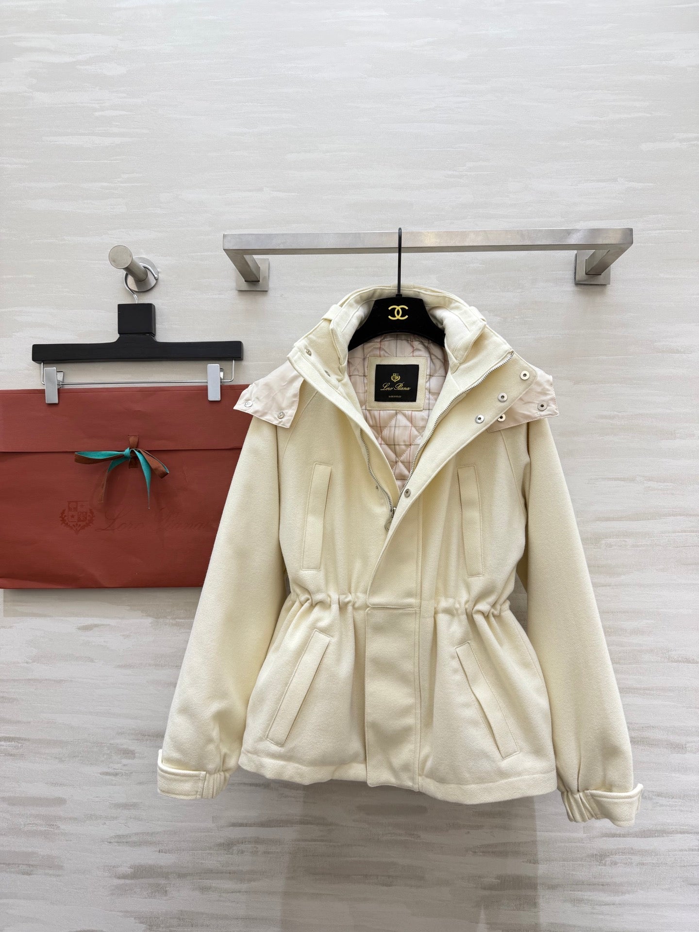 LP Icer Mini Jacket Ivory Cashmere 346648