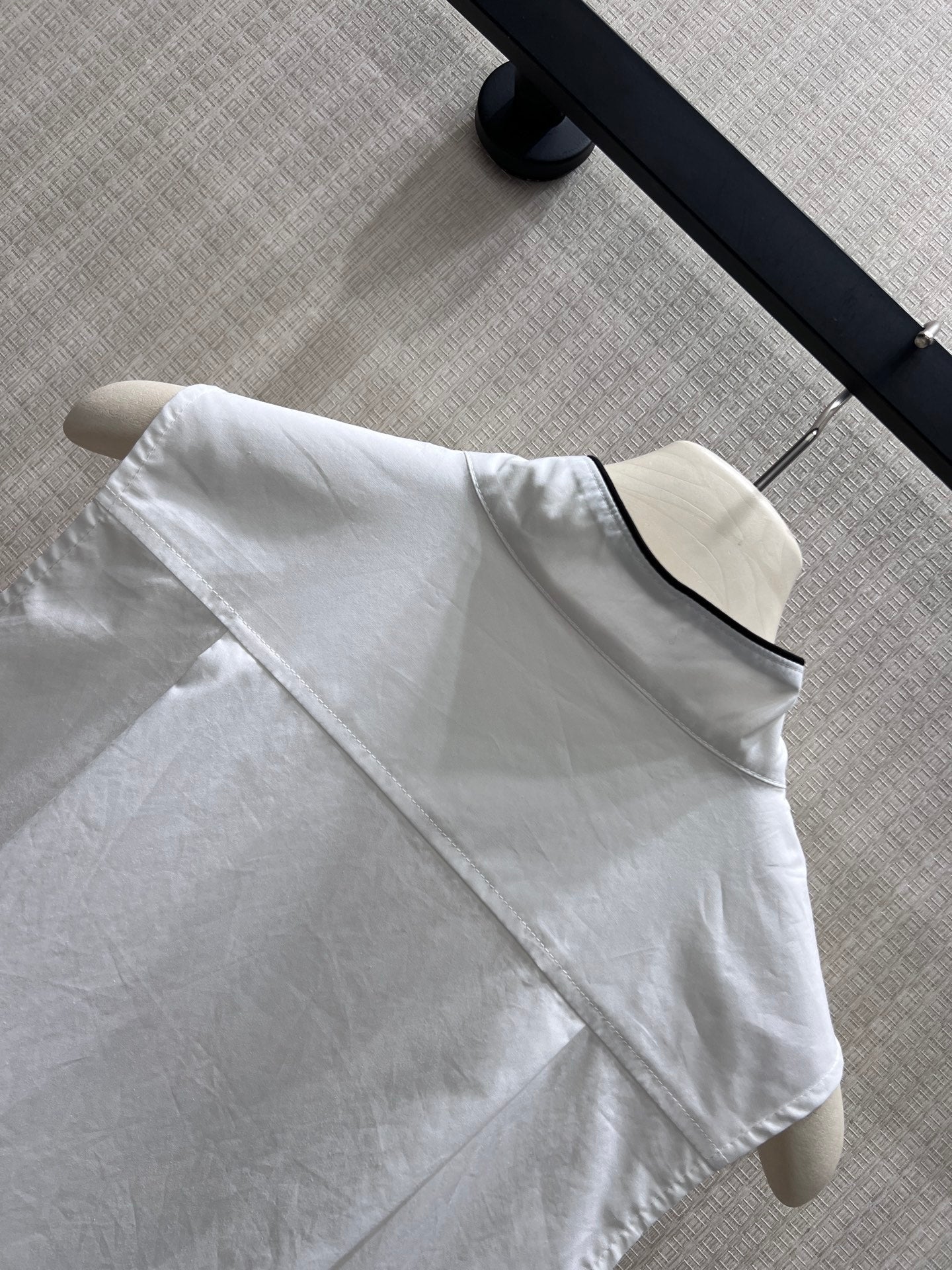 CD 26s Dioriviera Short Flared Dress White Multicolor Cotton 402806