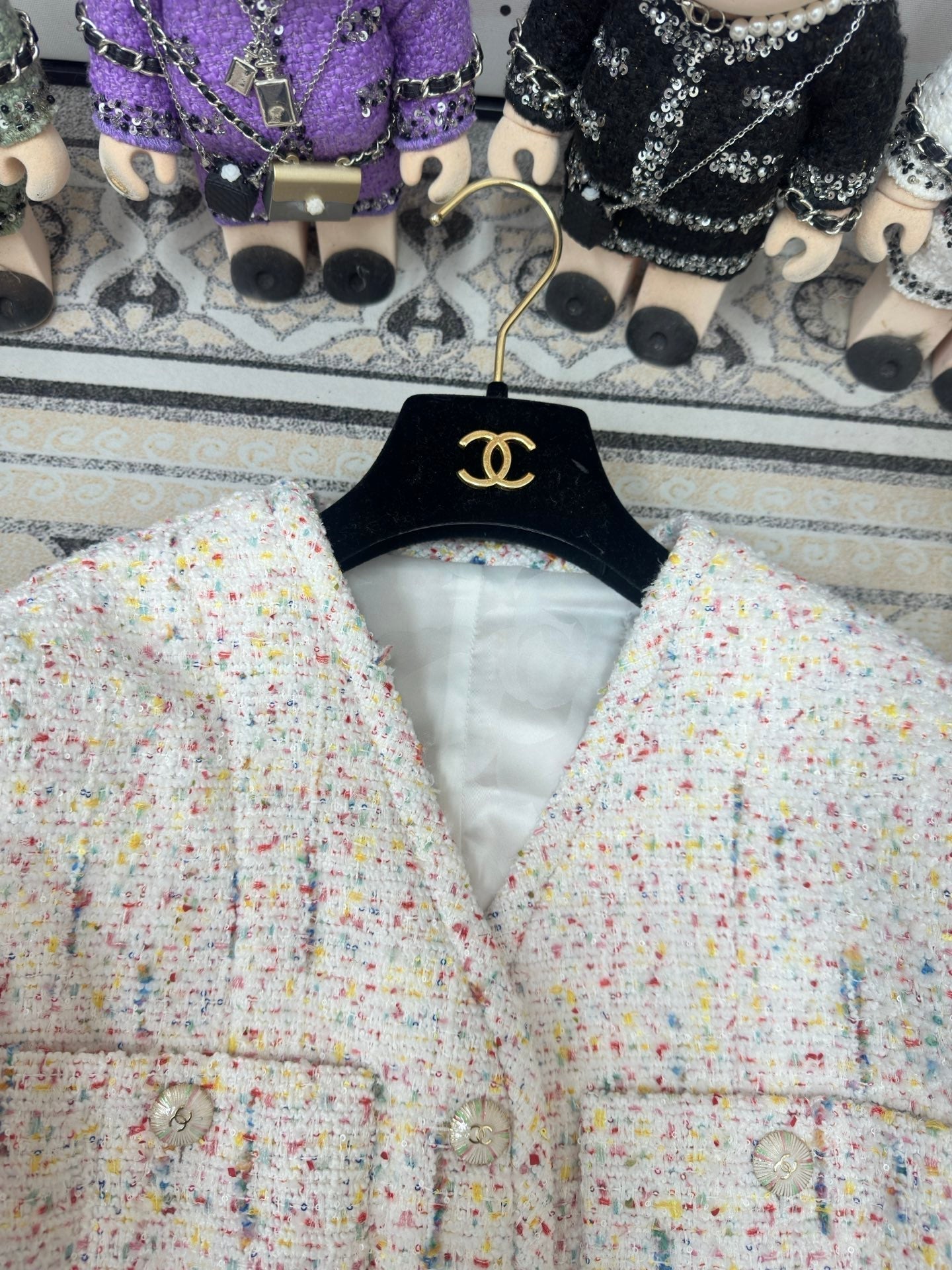 CC Jacket Multicolor Viscose Polyamide 251917