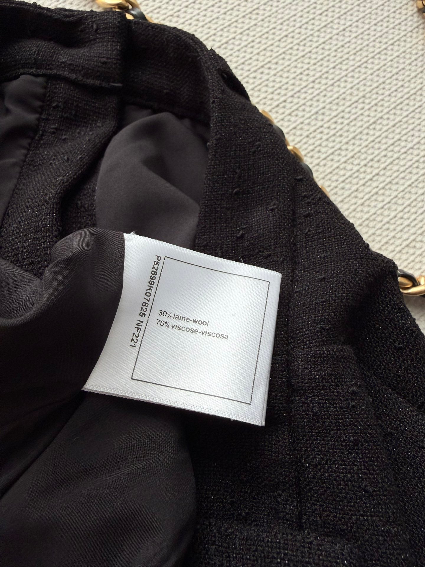 CC 26s Flared Trousers Black Wool Viscose 338888