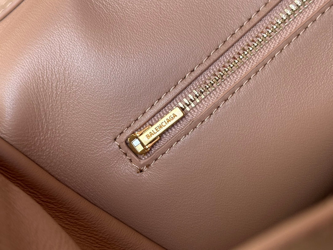 RODEO SMALL BAG 29 IN CAMEL BEIGE SMOOTH CALFSKIN GOLD HARDWARE