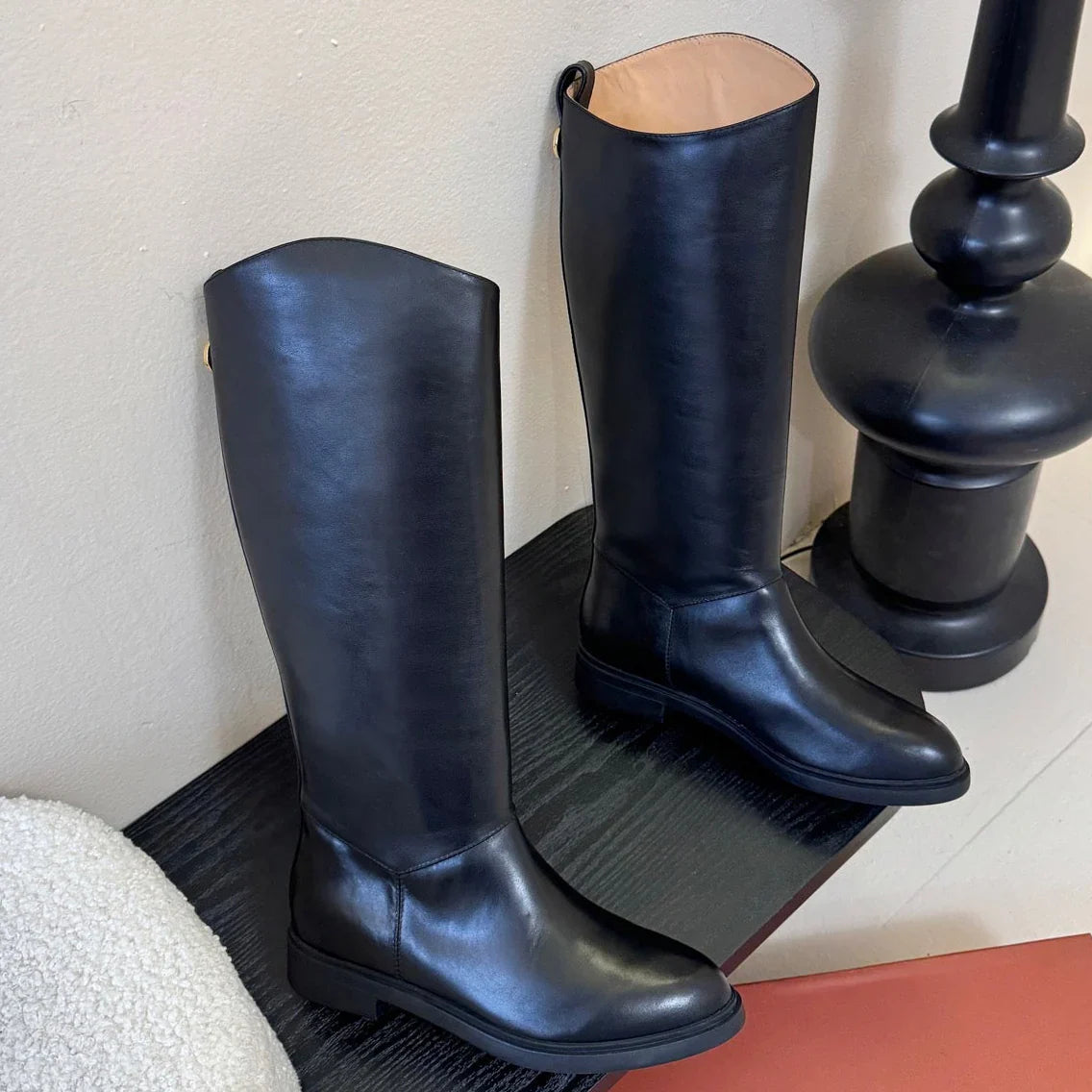 LP 26SS High Boot Black Cowhide 580939