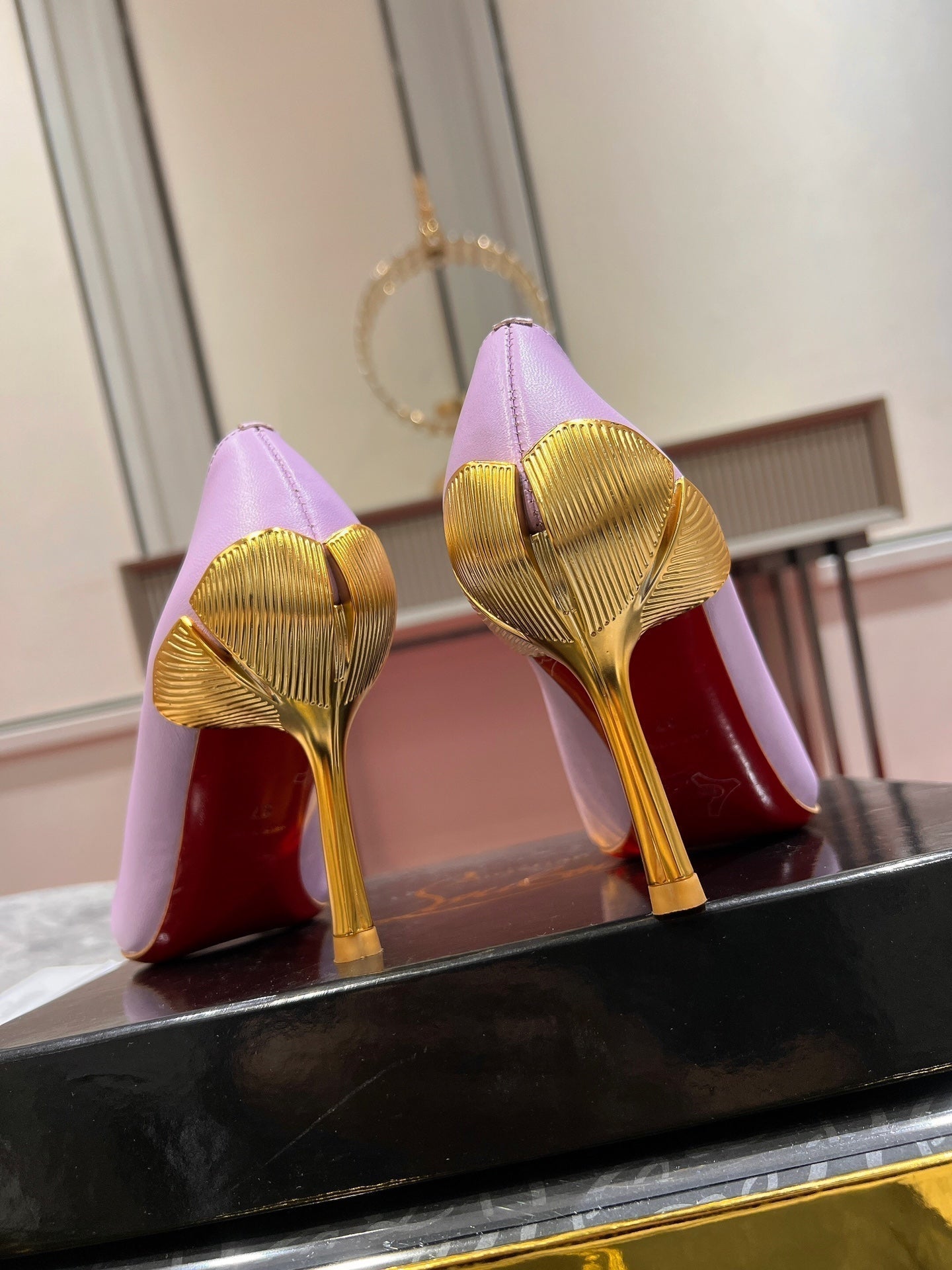 CL Ginko Pump 85mm Pumps Nappa Leather Lilac