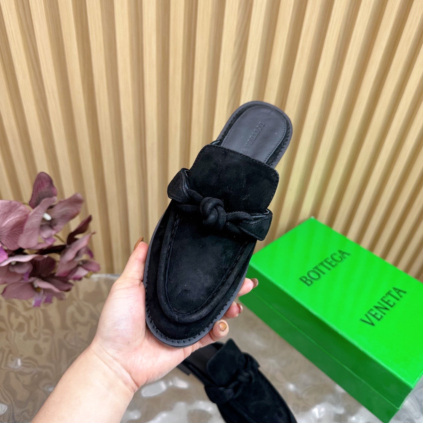 Astaire Loafer Black Suede 176153