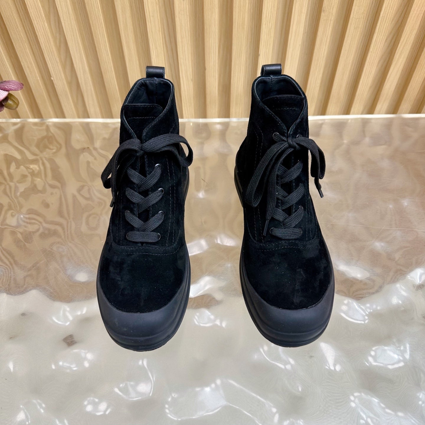 HM Kooler Ankle Boot Black Suede 498195
