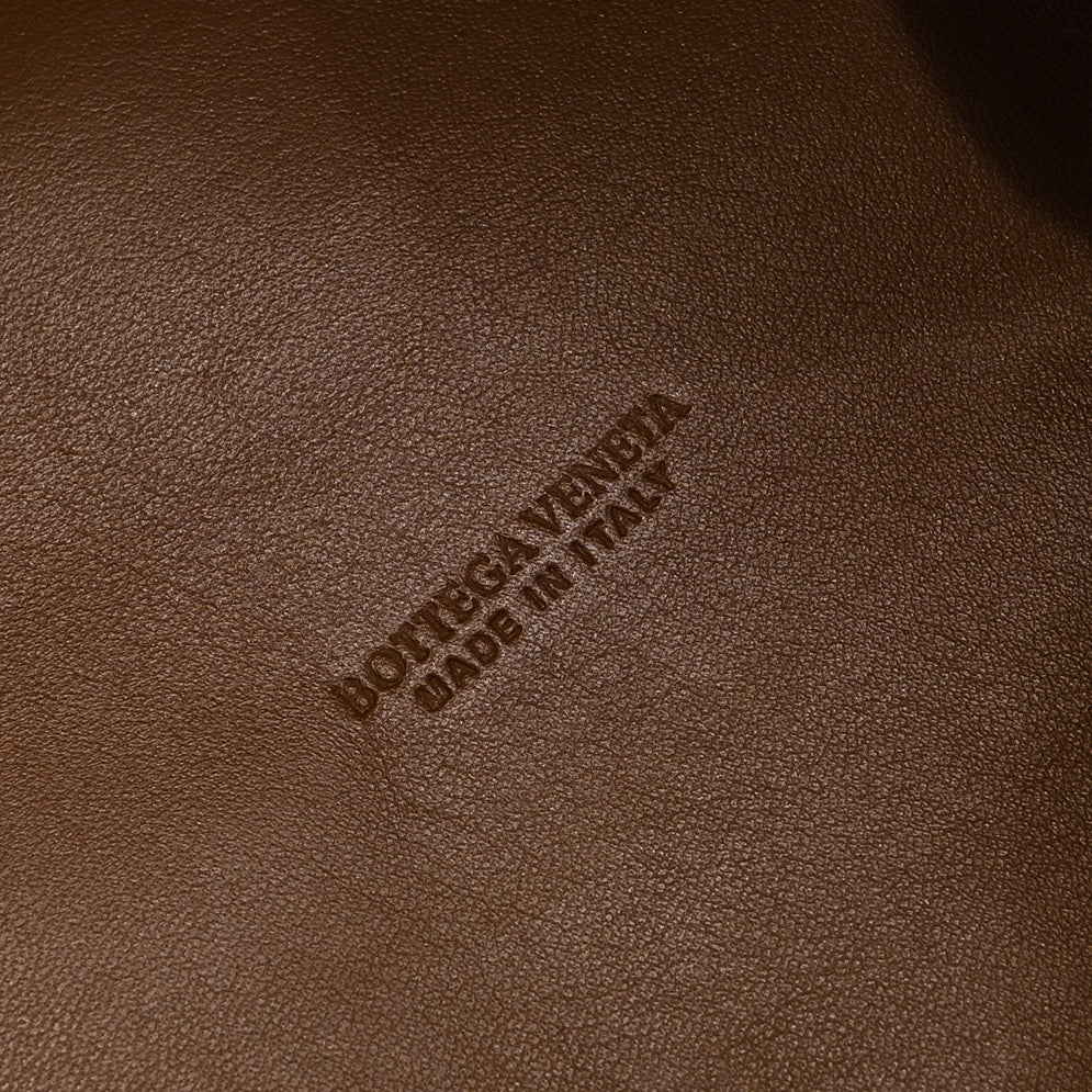 BV 26s Parachute Bag Tan Brown Intrecciato Leather 291403