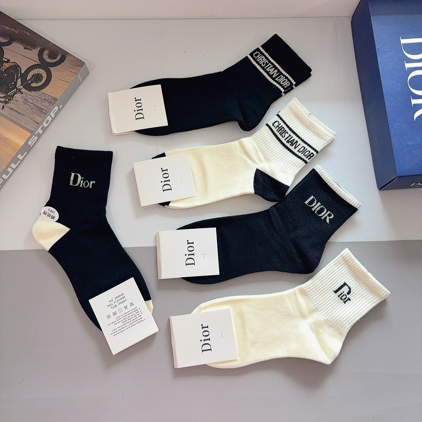 Mid-Calf Socks 152313 (1 BOX)