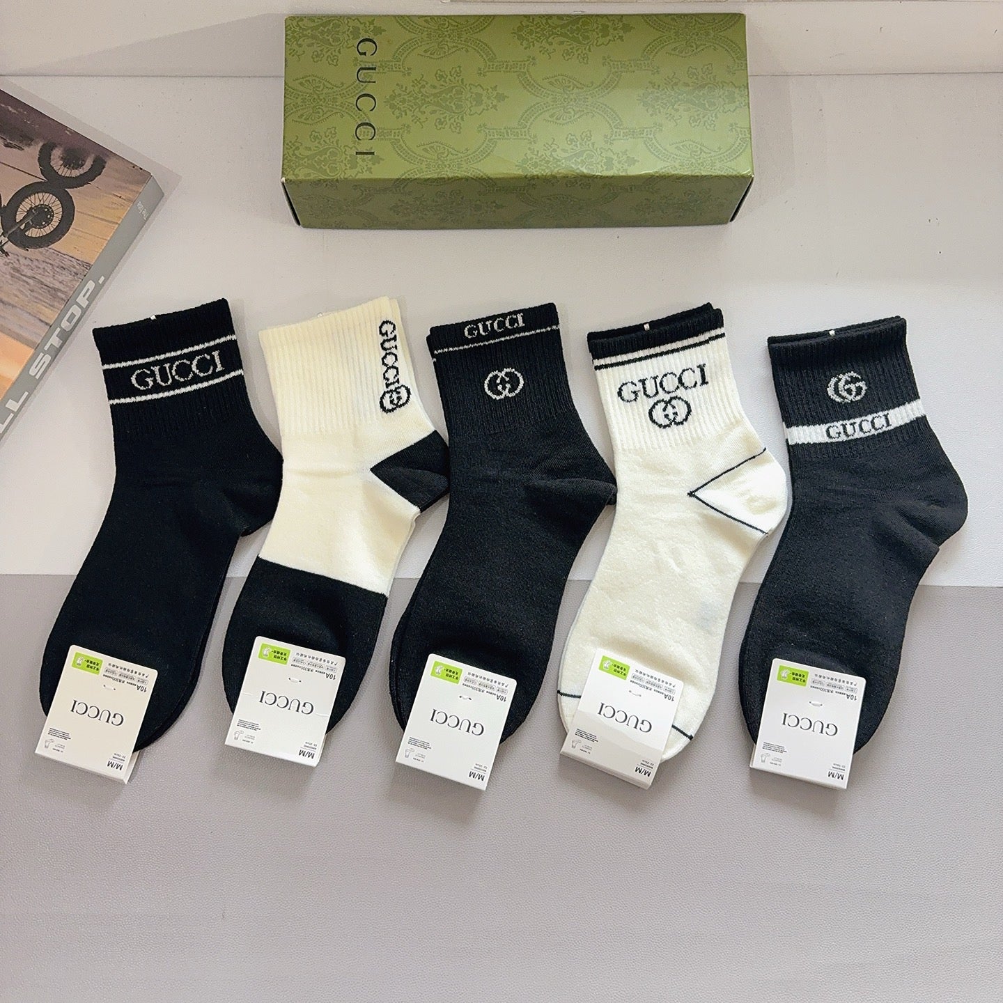 Mid-Calf Socks 152320 (1 BOX)