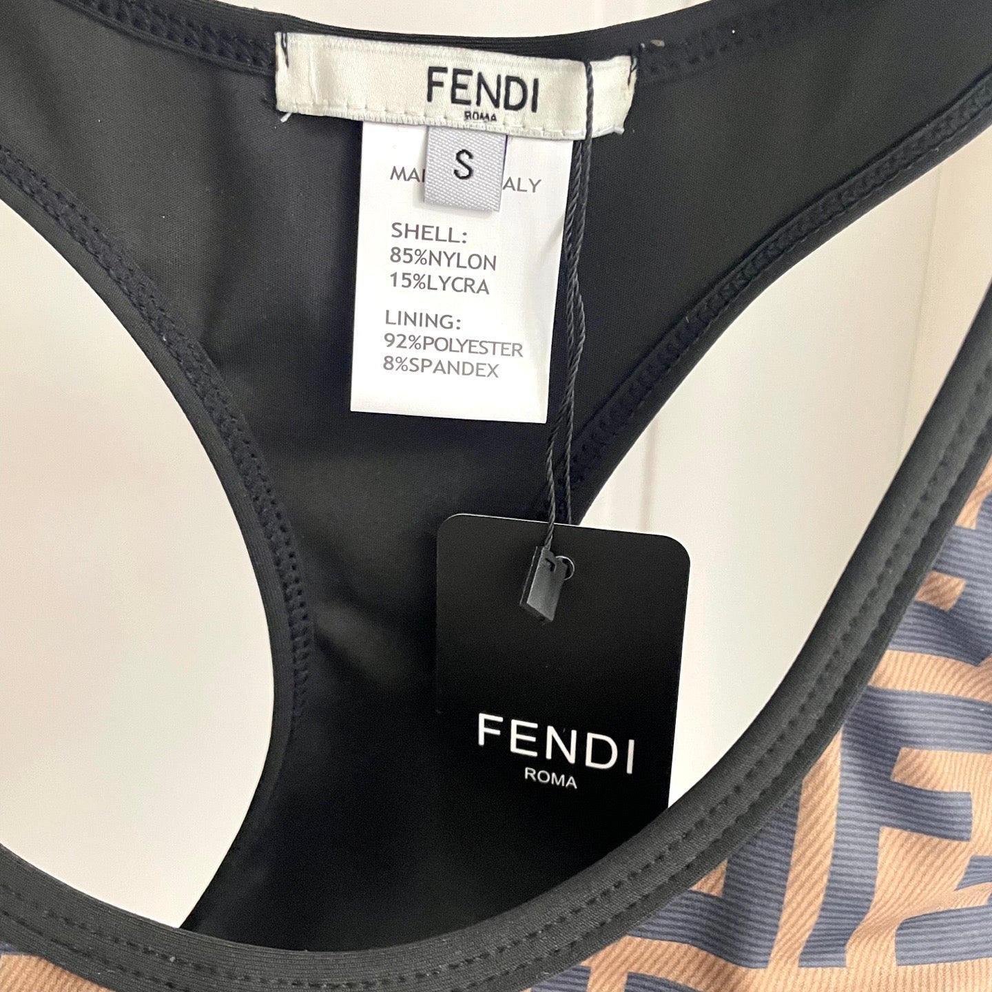 Fendi Yoga Set White Black 198909