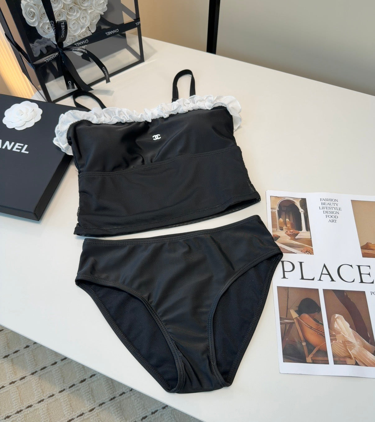CC Two-Piece Bikini Black 201884