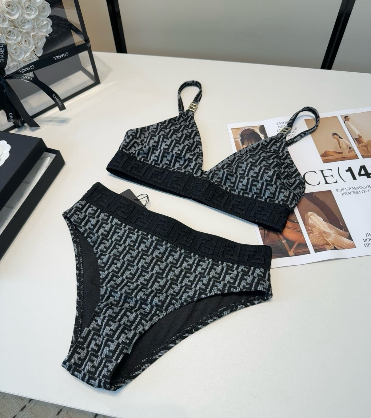 Fendi 26s Two Pice Bikini 363404