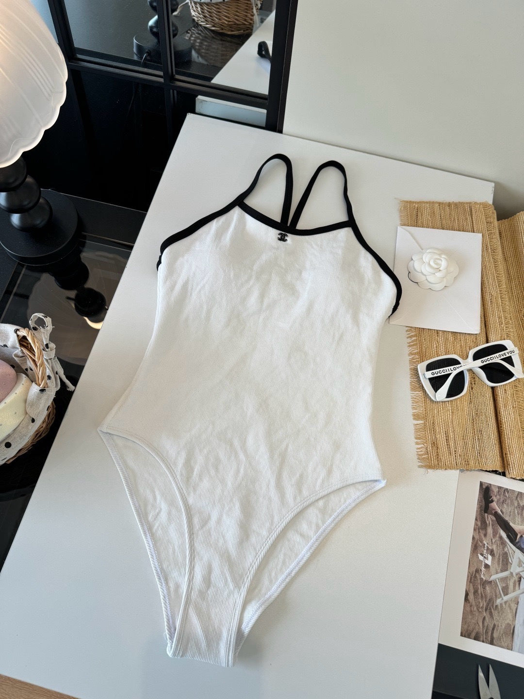 Chanel One-Piece Bikini 341654