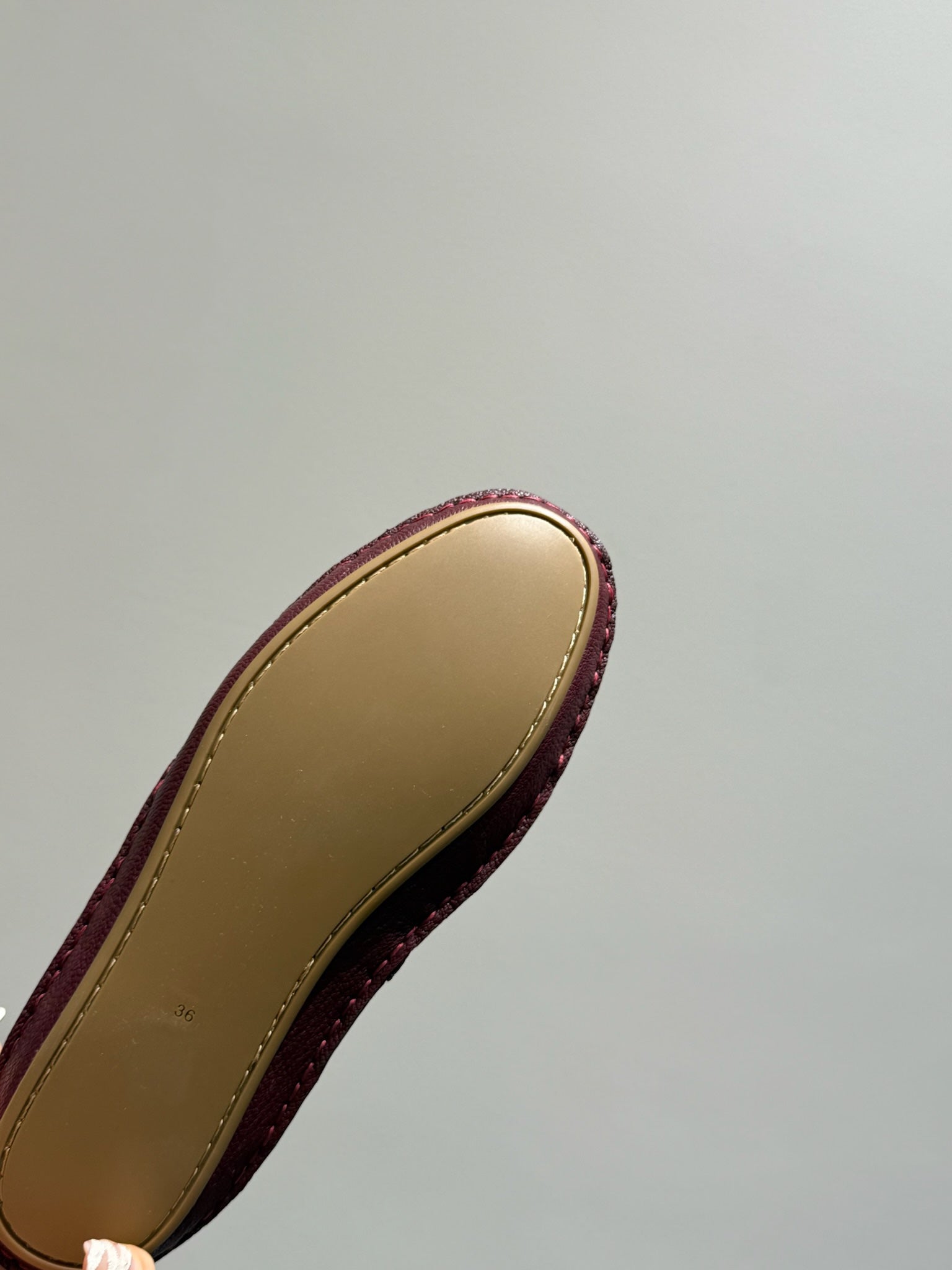 The Row Vasko Slippers Dar Red Calfskin 337480