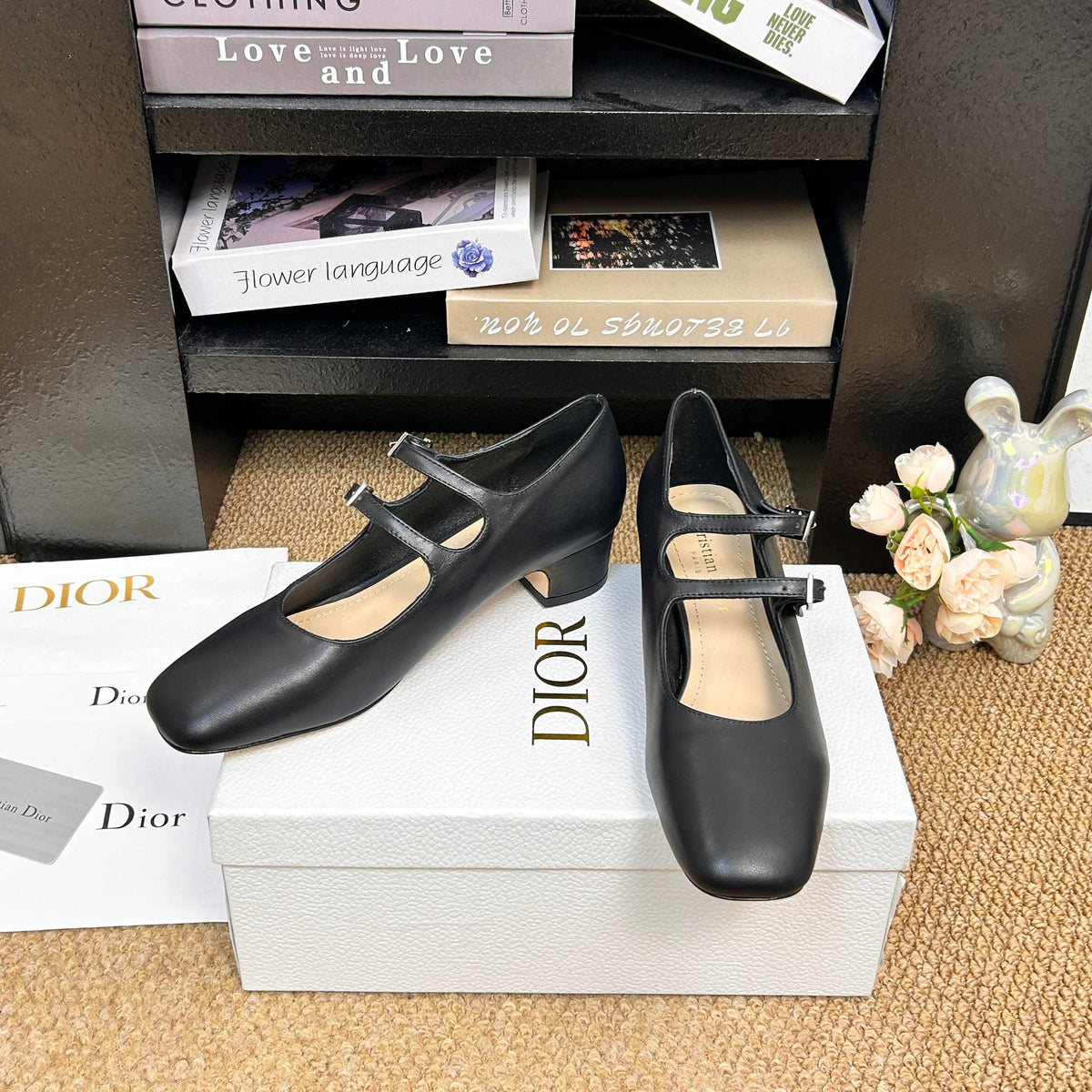 CD 26s Mary Jane Pumps Black Calfskin 157540