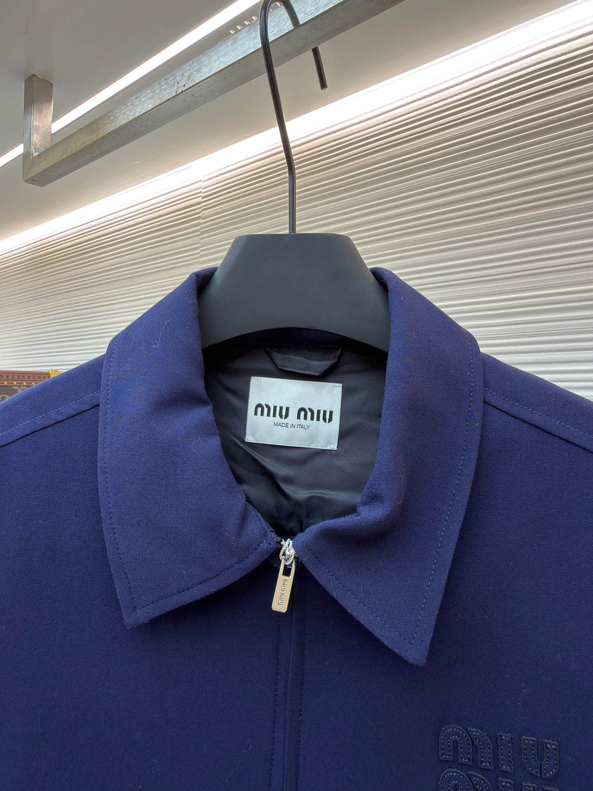 Miumiu 26s Zip-Up Jacket 1371