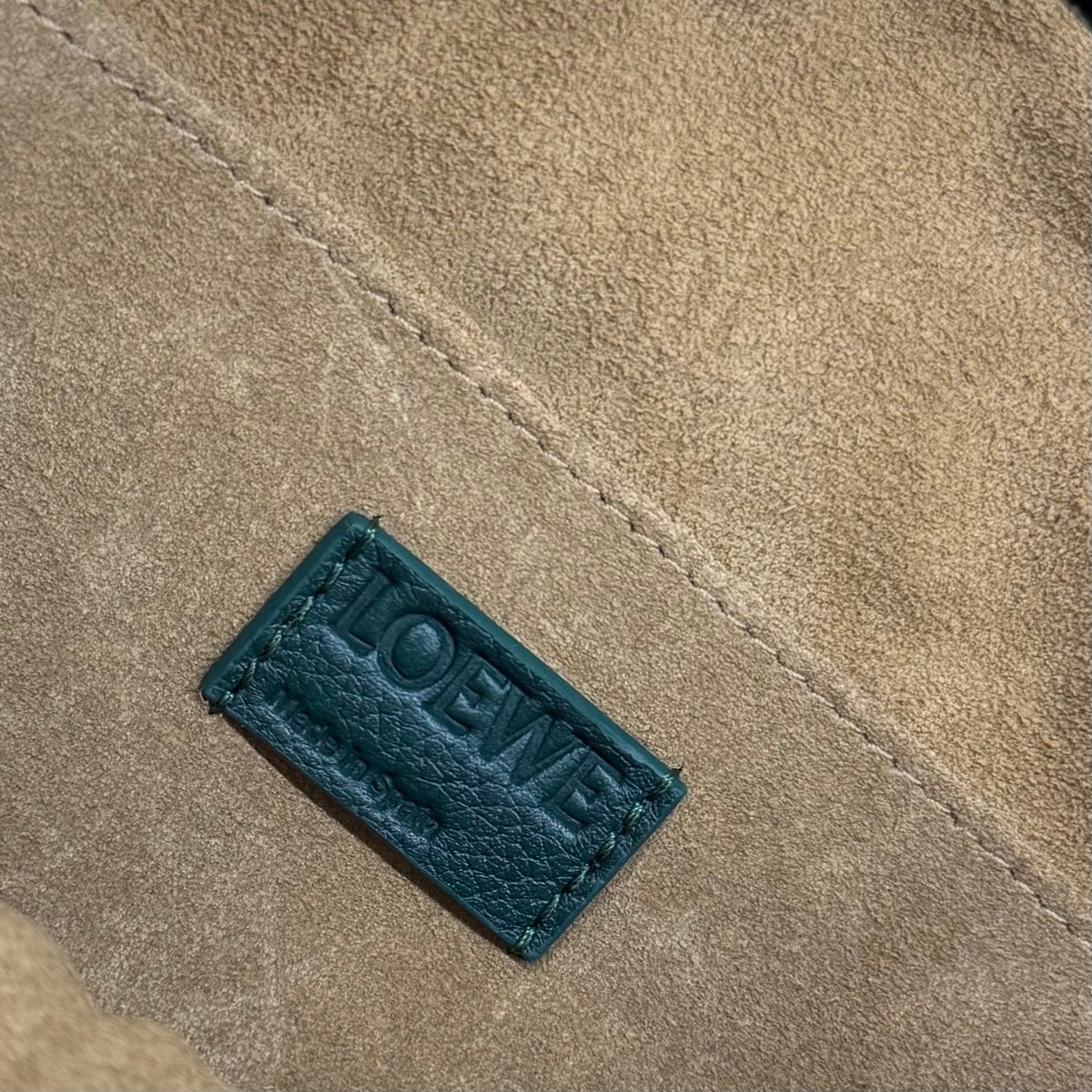 Loewe Messenger Bags 23 Dark Teal Green Cowhide