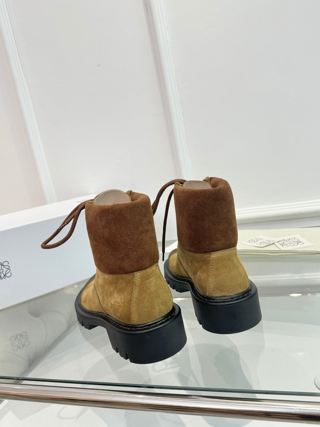 Loewe Sierra Boot Tobacco / Chocolate Suede 984778