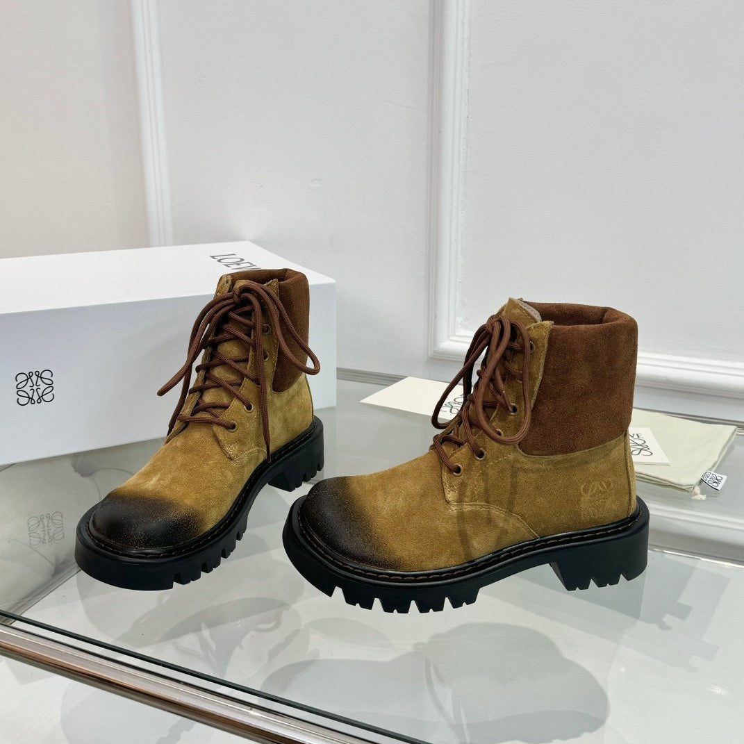 Loewe Sierra Boot Tobacco / Chocolate Suede 984778