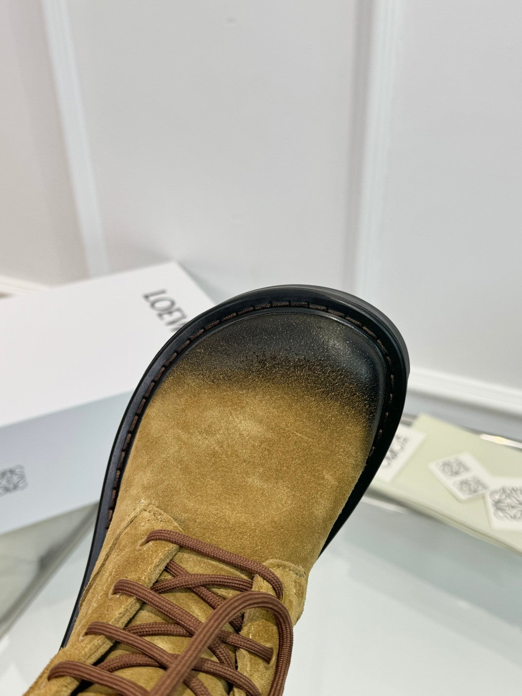 Loewe Sierra Boot Tobacco / Chocolate Suede 984778