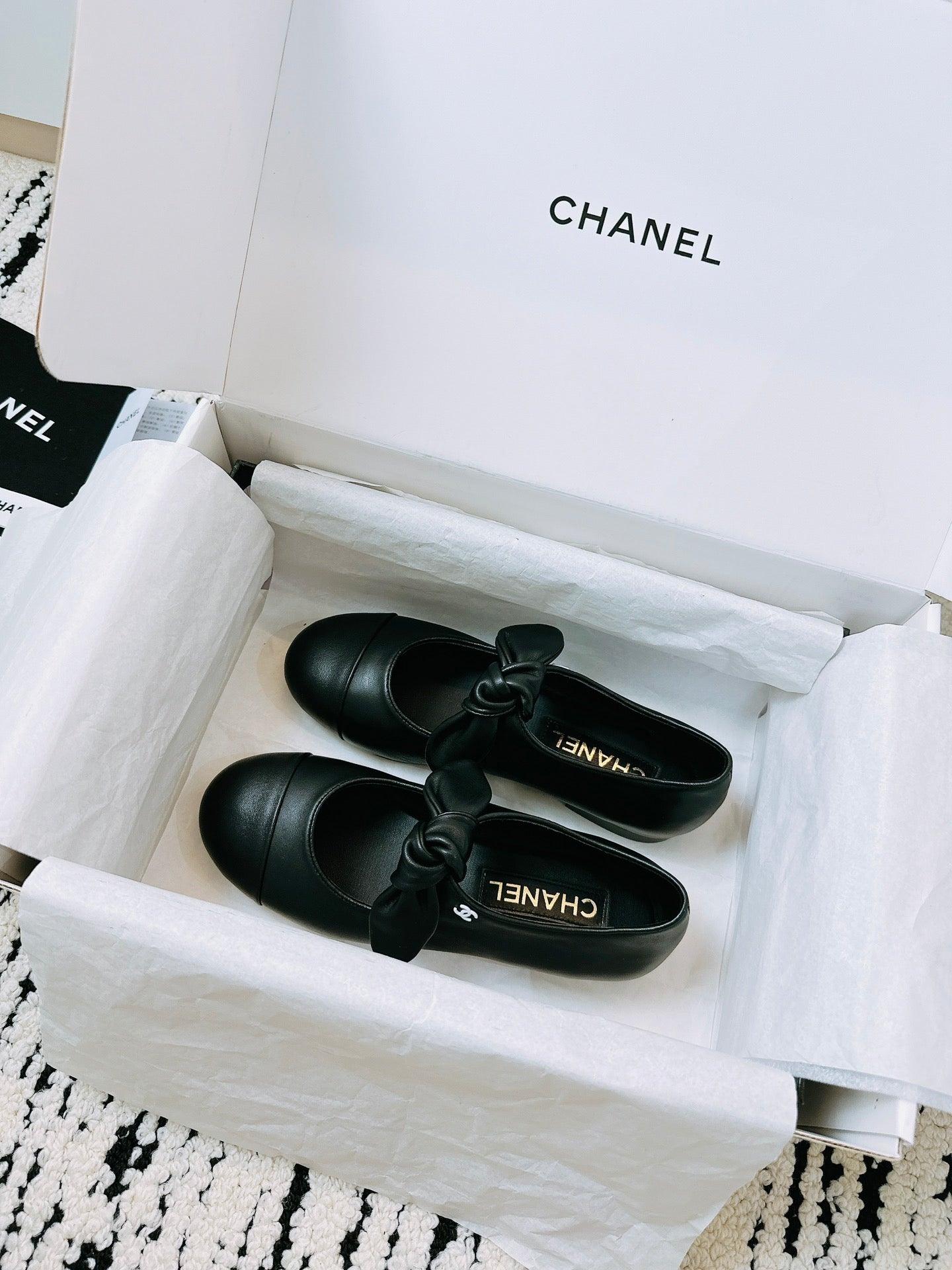 CC Mary Janes 15mm In Black Cowhide 144487