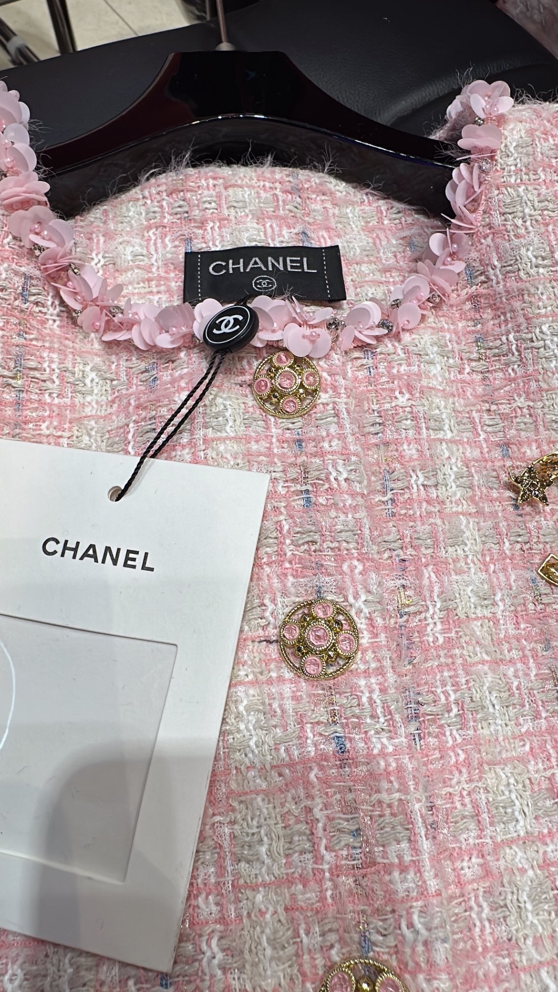 CC Fairy Coat Pink Cotton Wool 219885