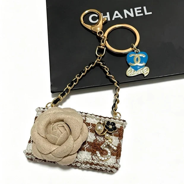 Chanel Flower Mini Bag Charm