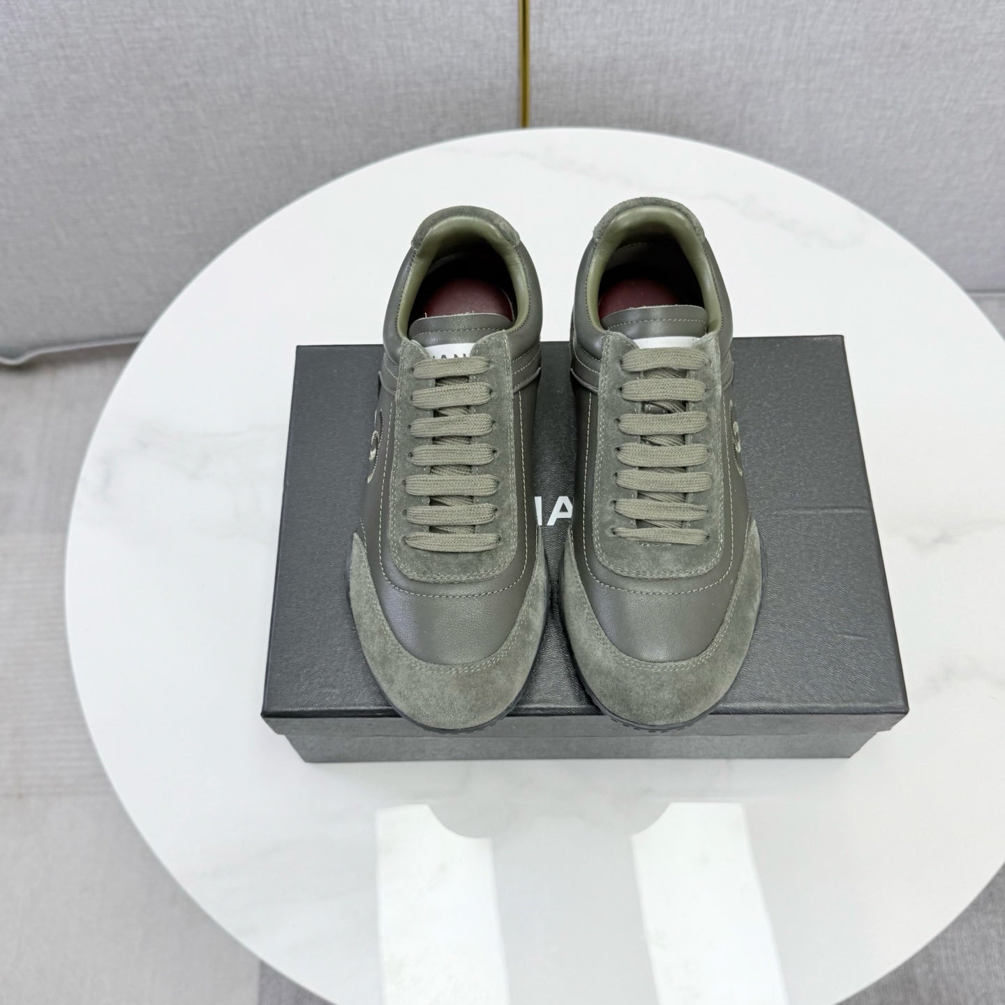 CC 26s Sneakers Dark Olive Leather Suede 972901