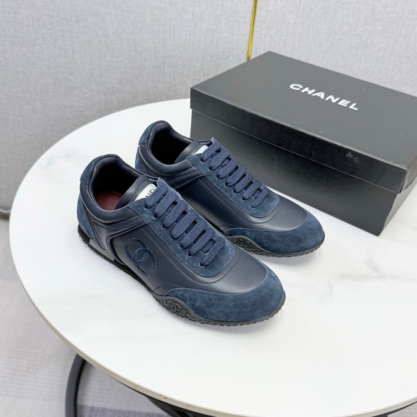 CC 26s Sneakers Dark Blue Leather Suede 972904