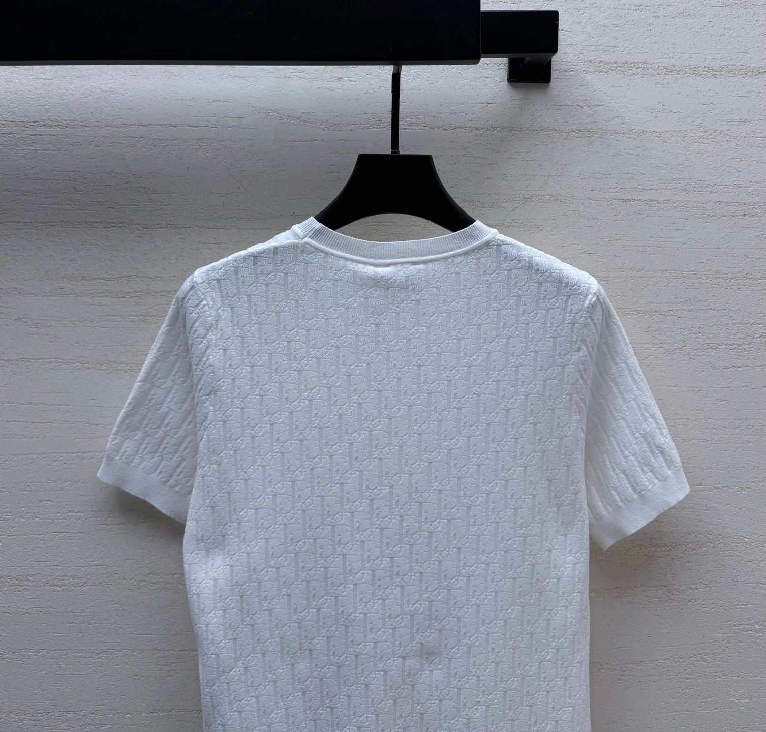 CD 26s Short-Sleeved Top White Viscose Fabric Polyester 398077