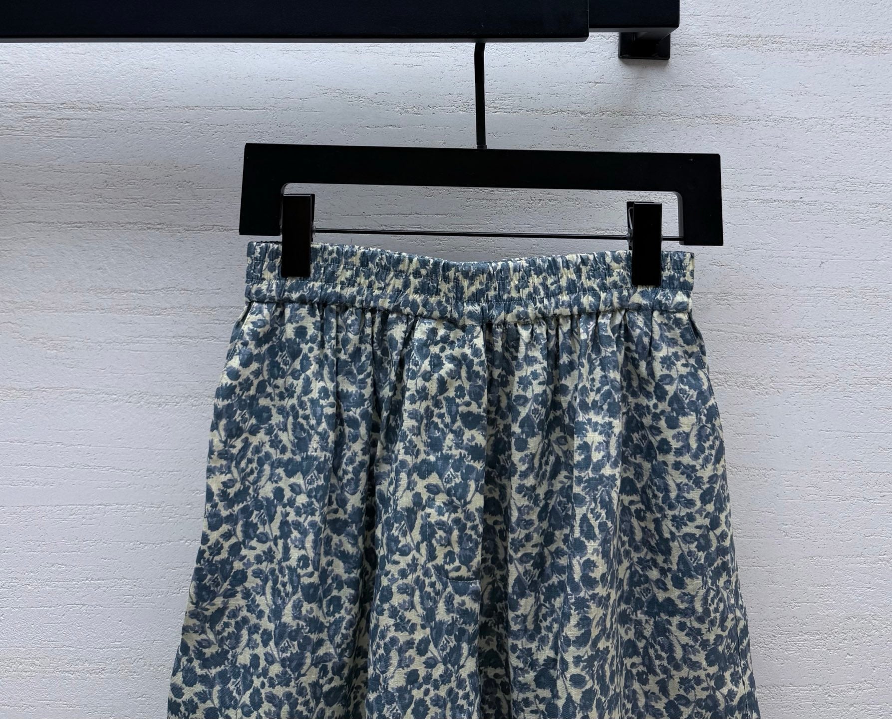 LP Corbin Bermuda Shorts Butter/Avio Linen 398056