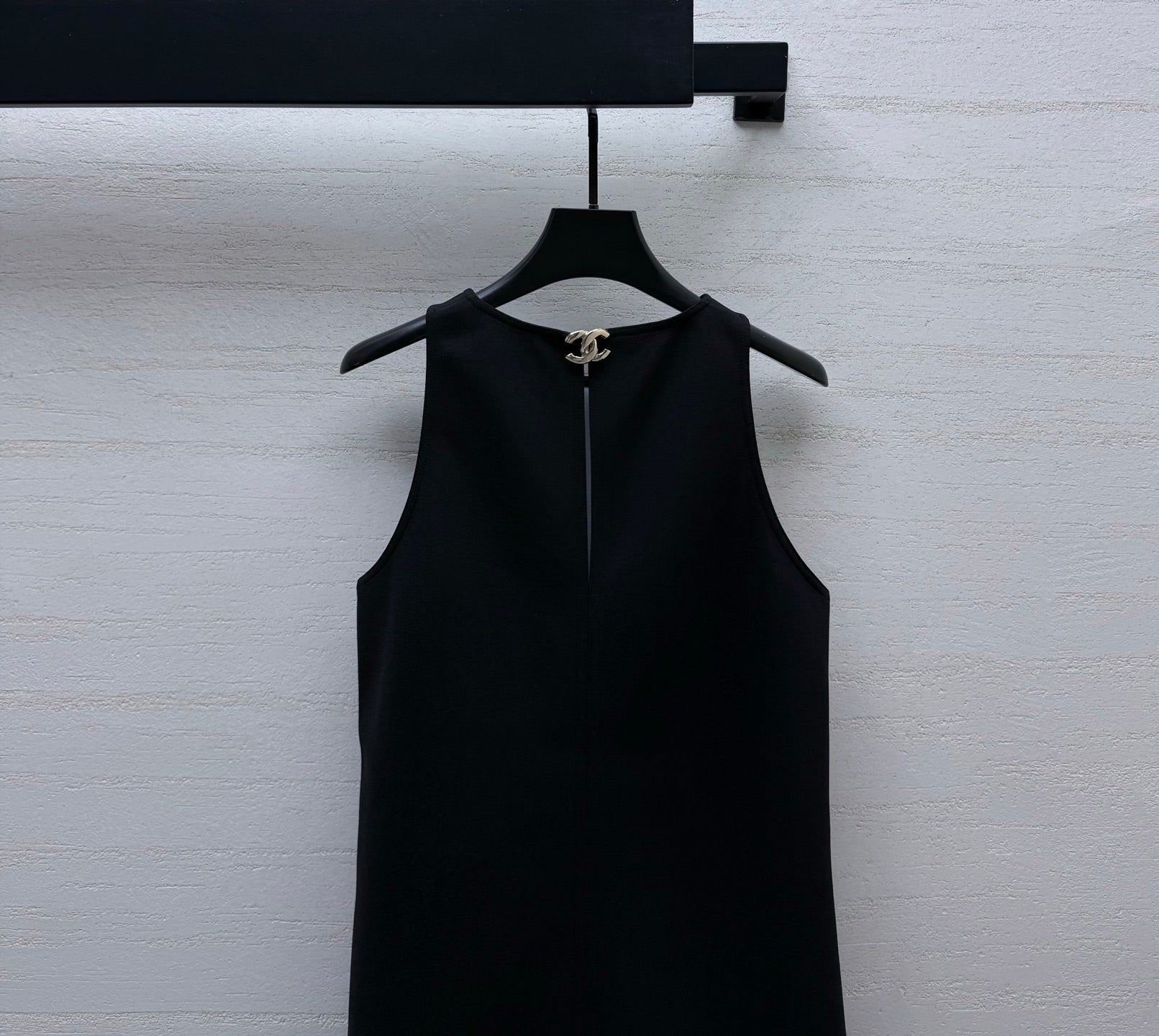 CC 26s Halter-Neck Dress Black Viscose 398010