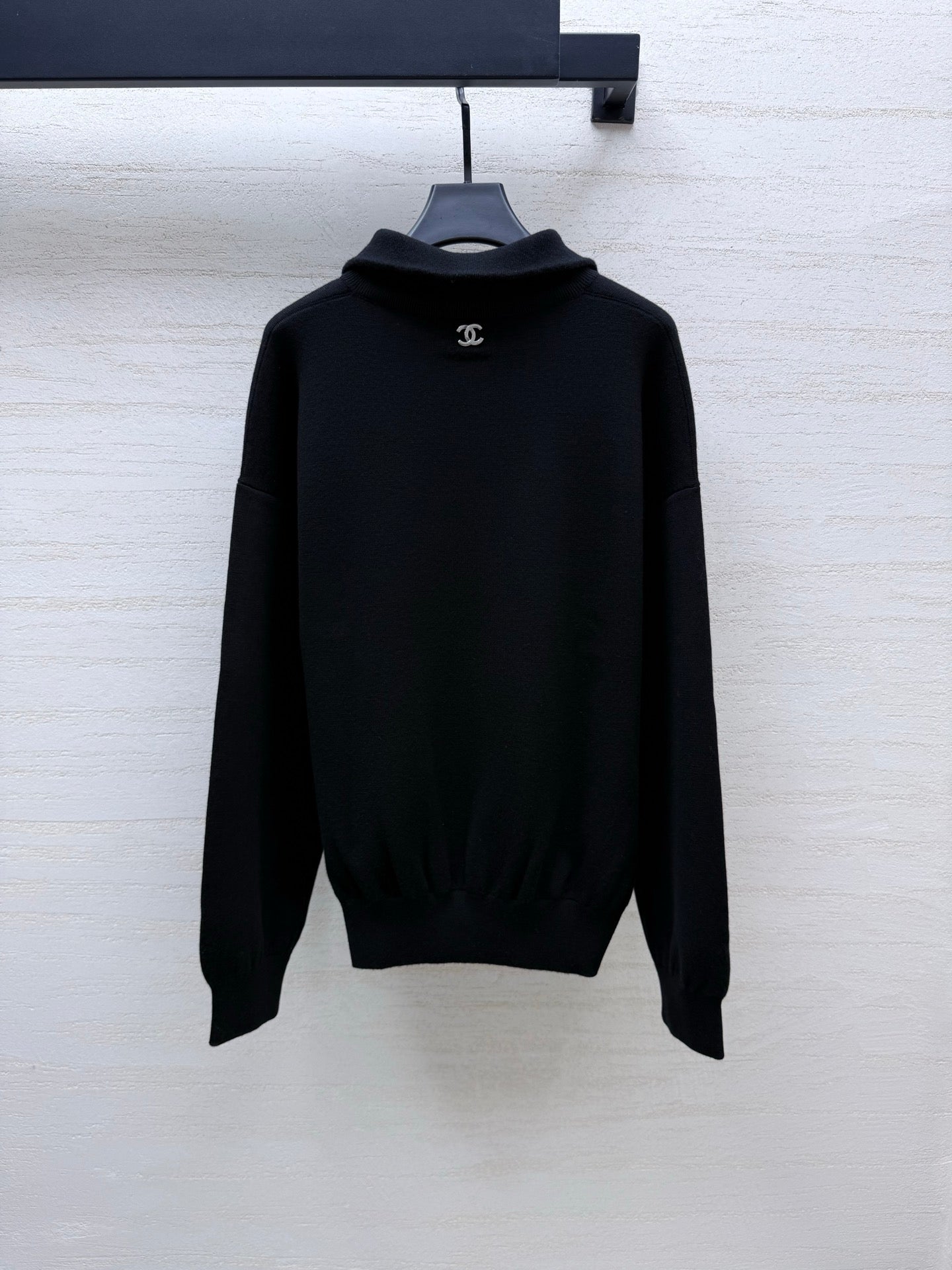CC 26A Knitted Cardigan Black Wool 423680