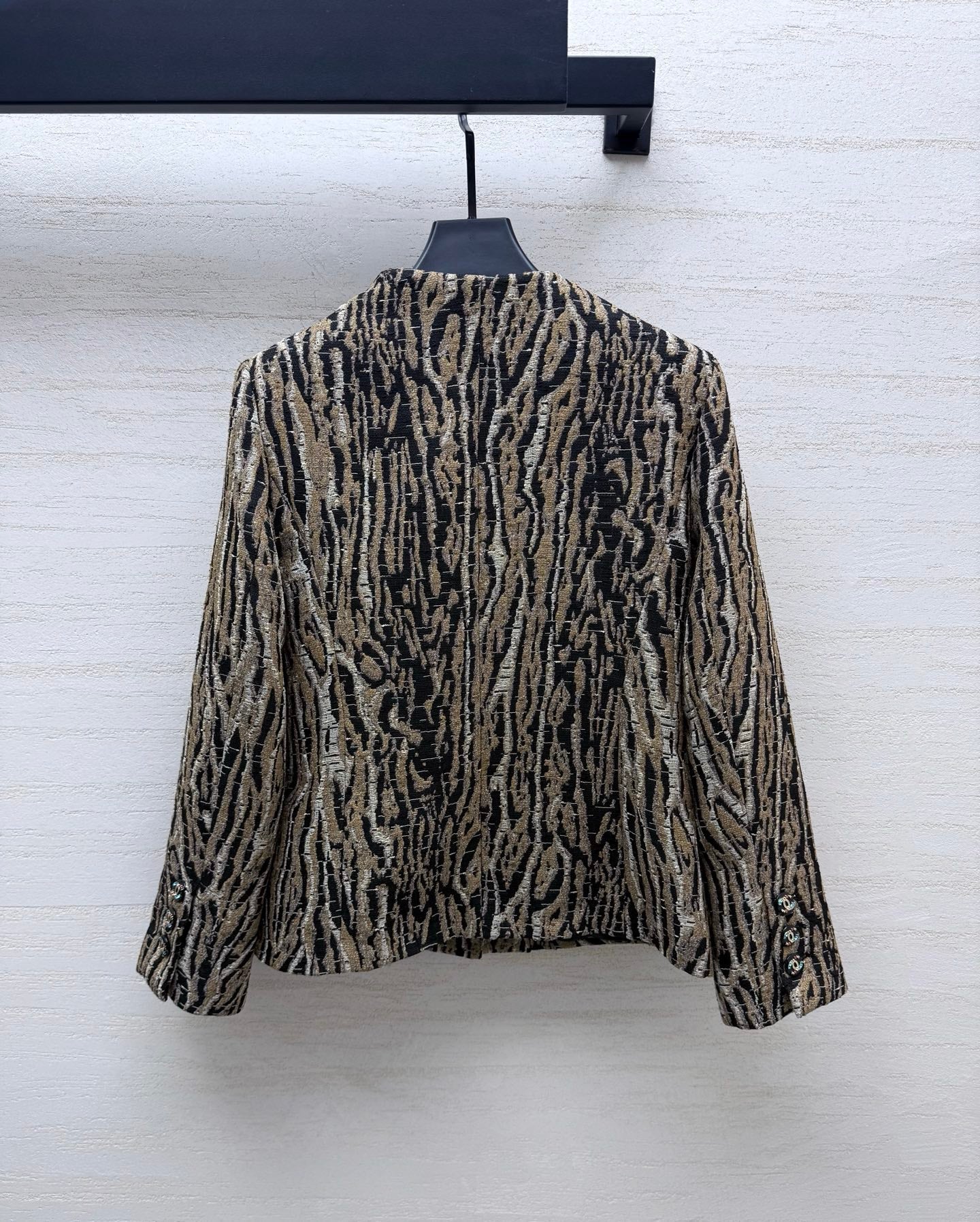 CC 26s Jacket Tiger-Print Tweed 423702