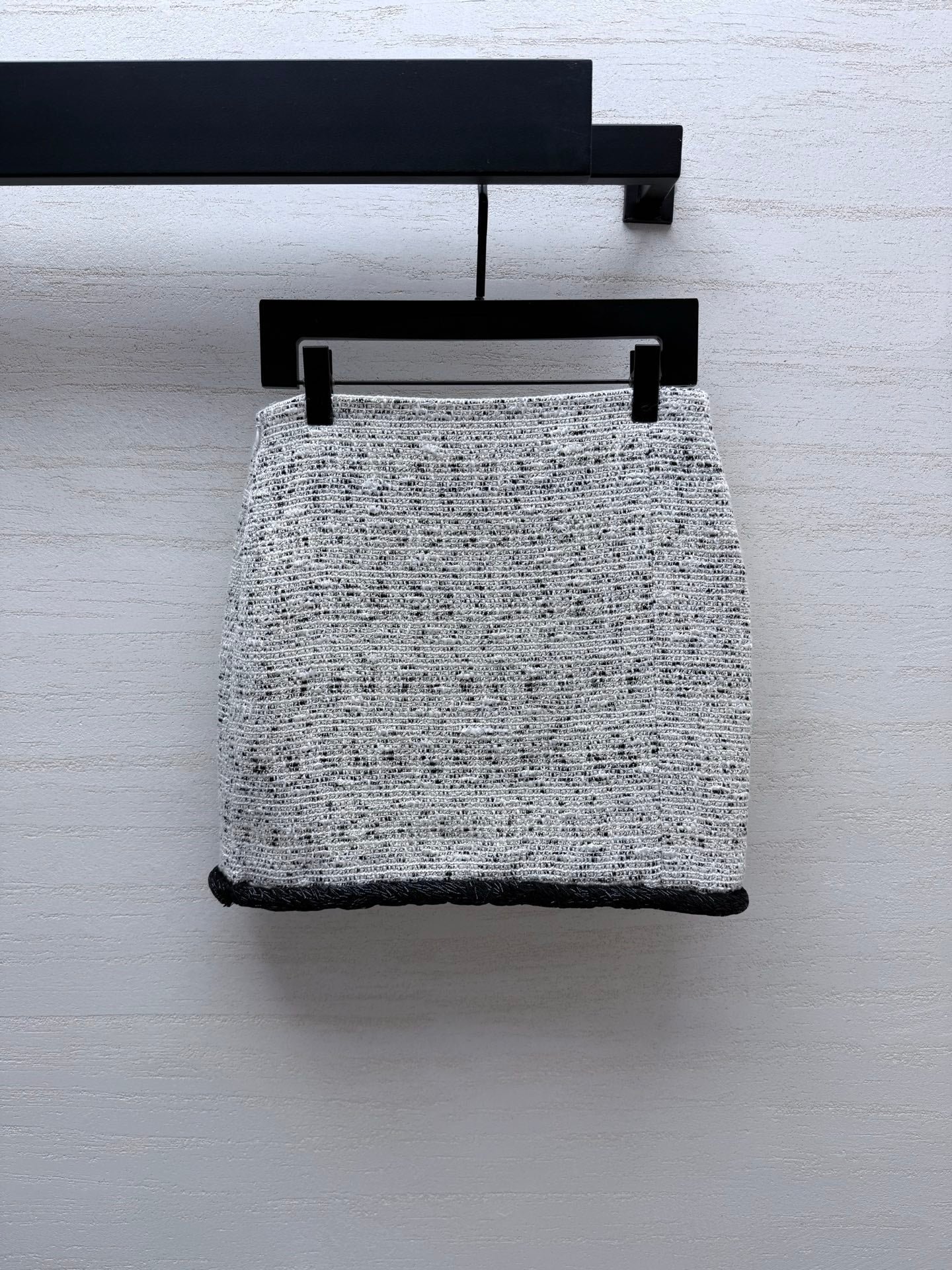 CC 26s A-Line Mini Skirt White Tweed 423740