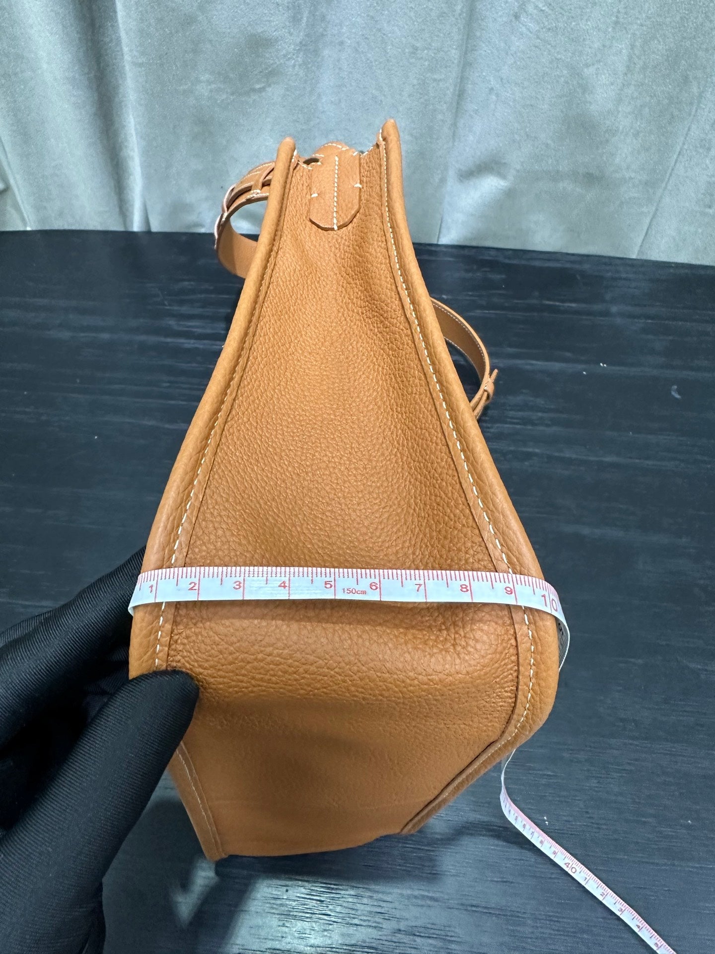 Goyard Musette Bag Black And Tan Canvas Leather