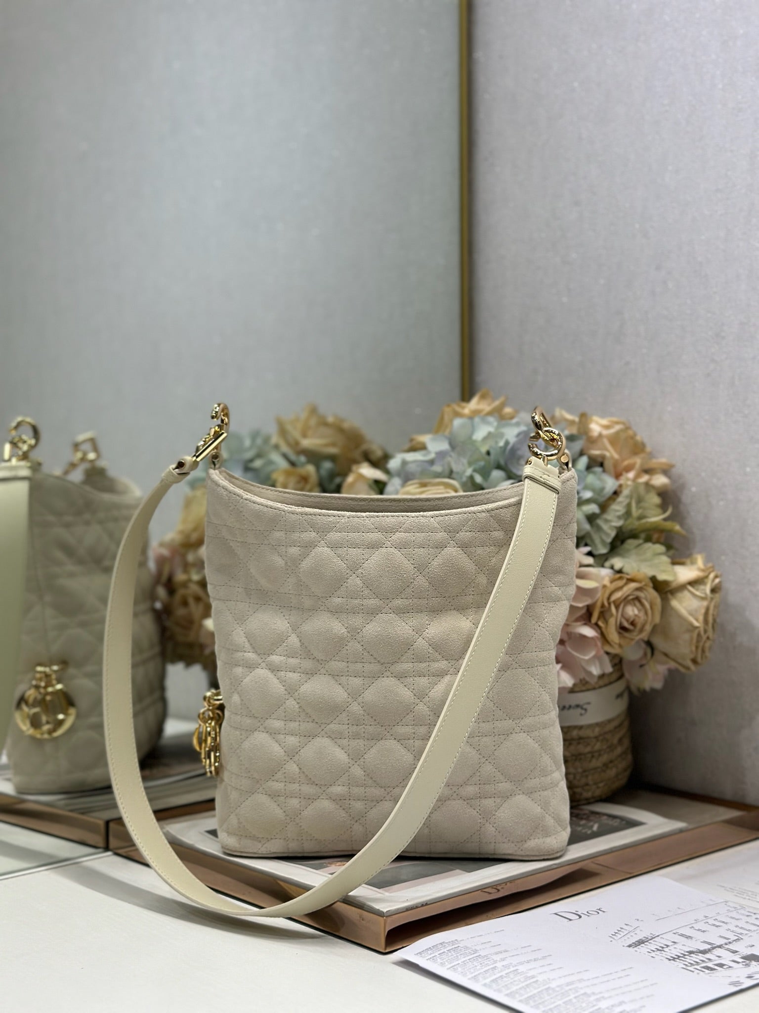 Dior 2026 Toujours Hobo 27cm Suede