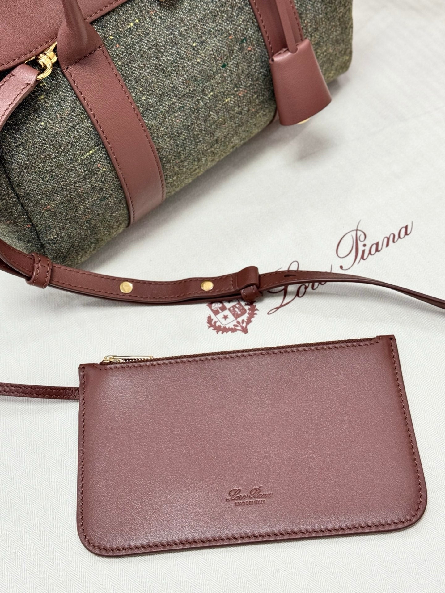 LP Loom L25 Muted Pink Cashmere Calfskin 282242