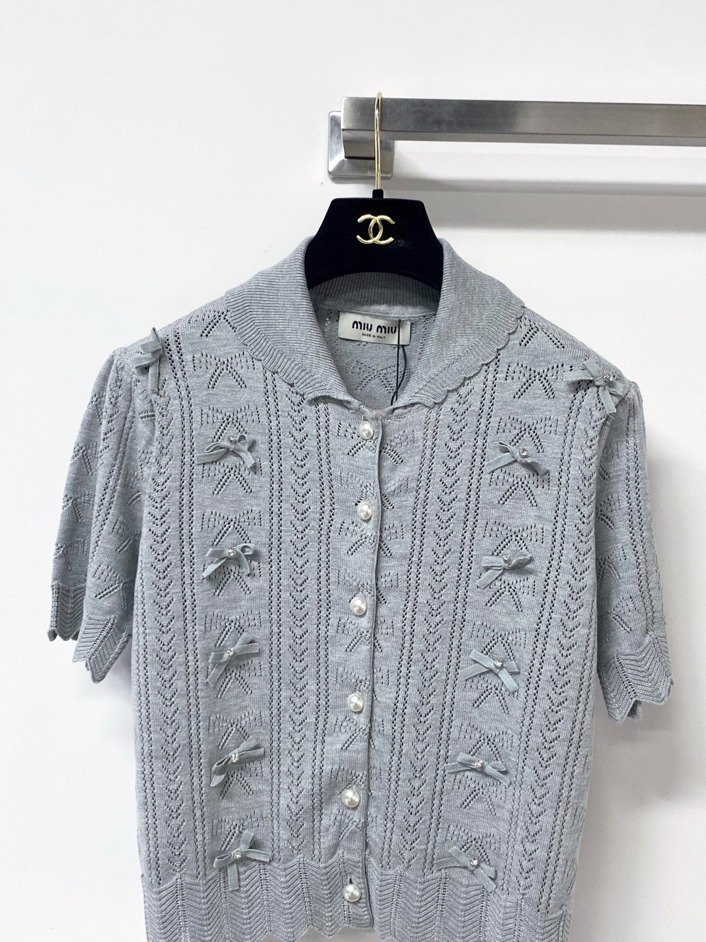 Miu 26s Knit Cardigan Top 1250