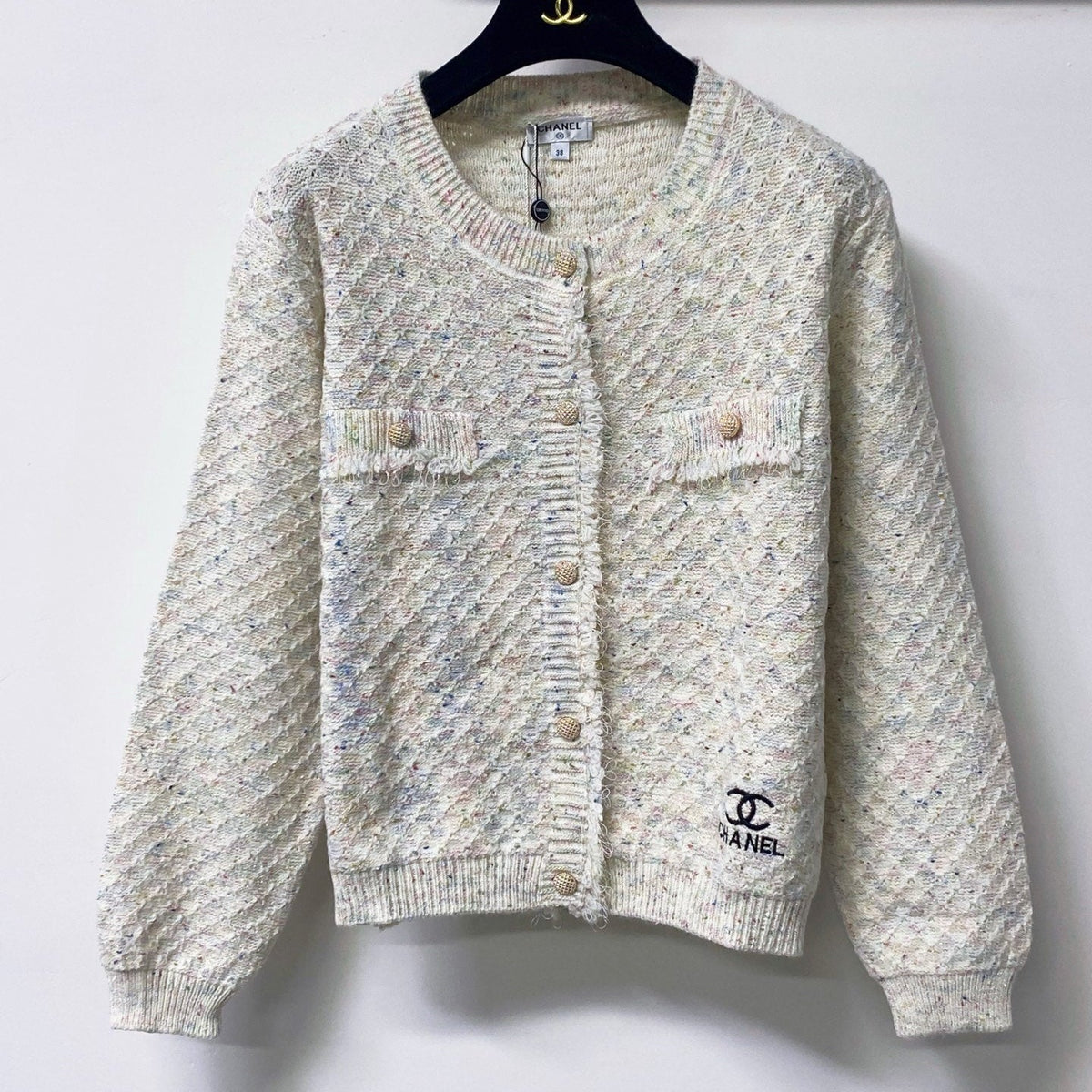 Chanel 26s Knit Cardigan 1639