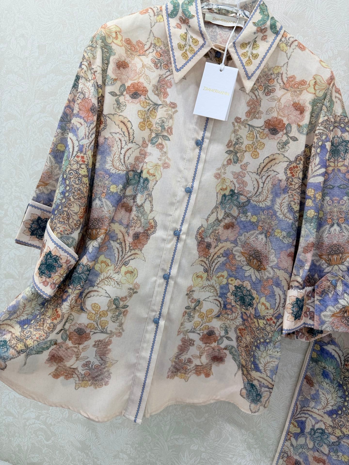 Zimmermann Set Pierre-Louis Mascia Floral Tapestry Cotton 347298