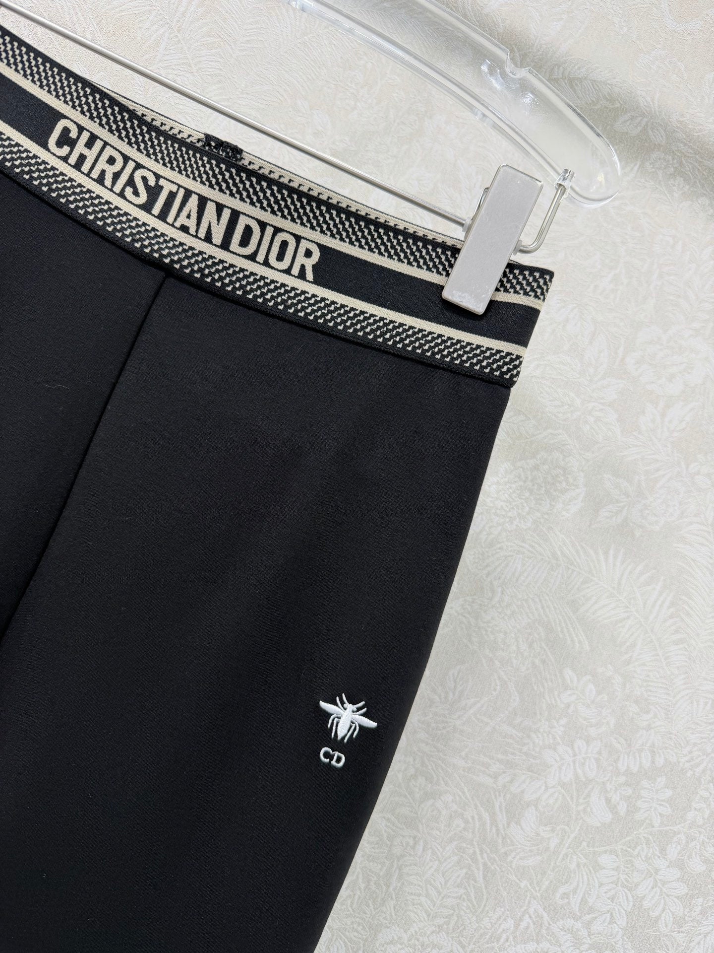CD 26s Flared Trousers Black Nylon Rayon 352023