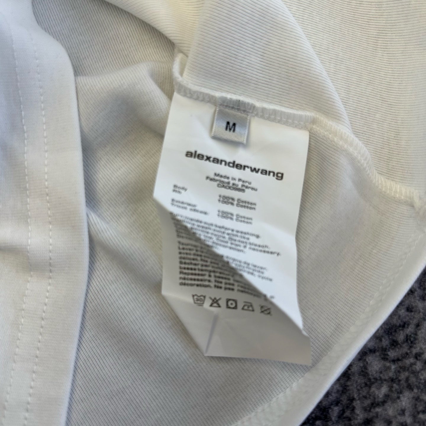 Alexanderwang Short-Sleeve T-Shirt Cotton 369988
