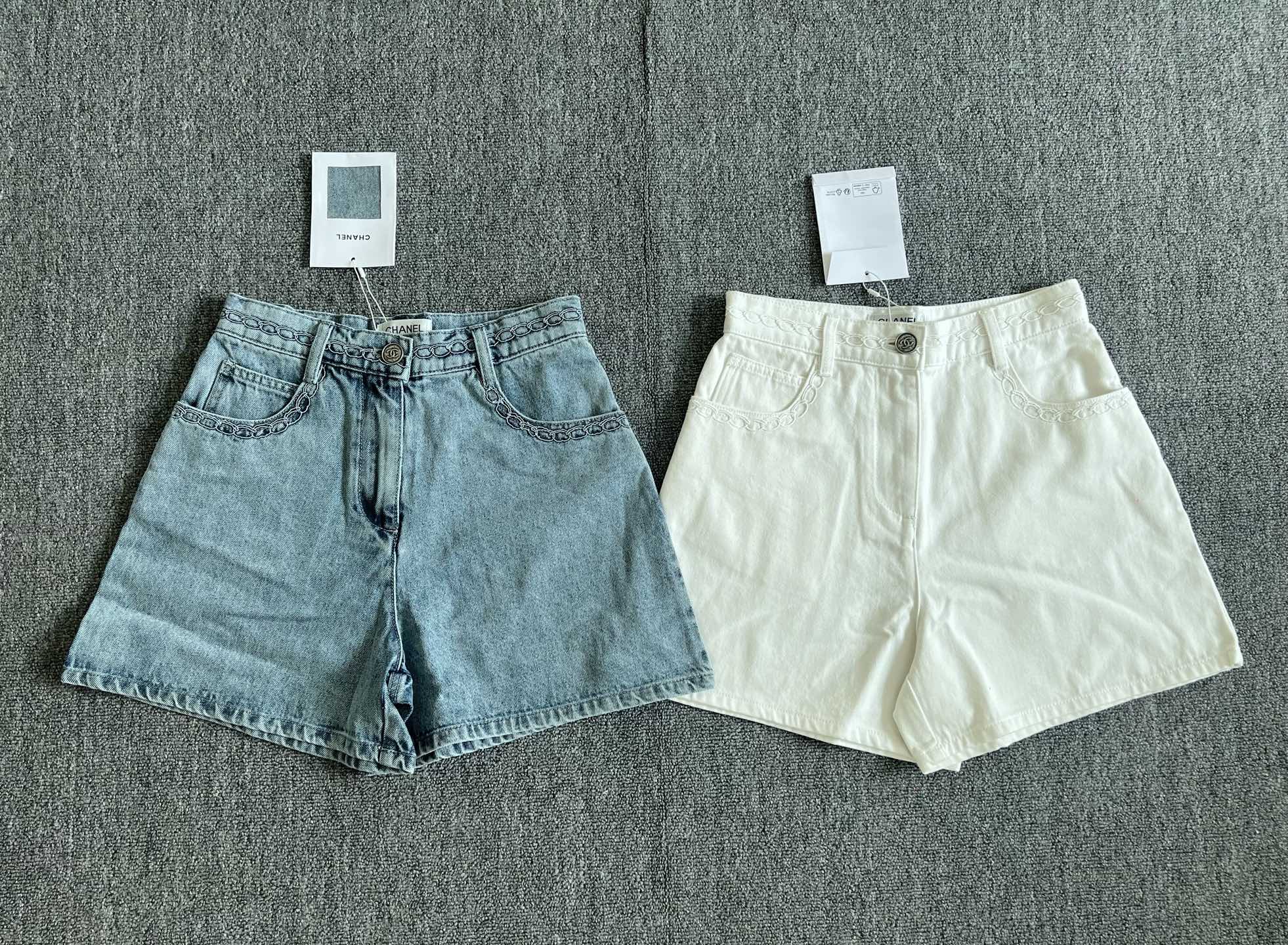 CC Shorts Cotton Denim 394285